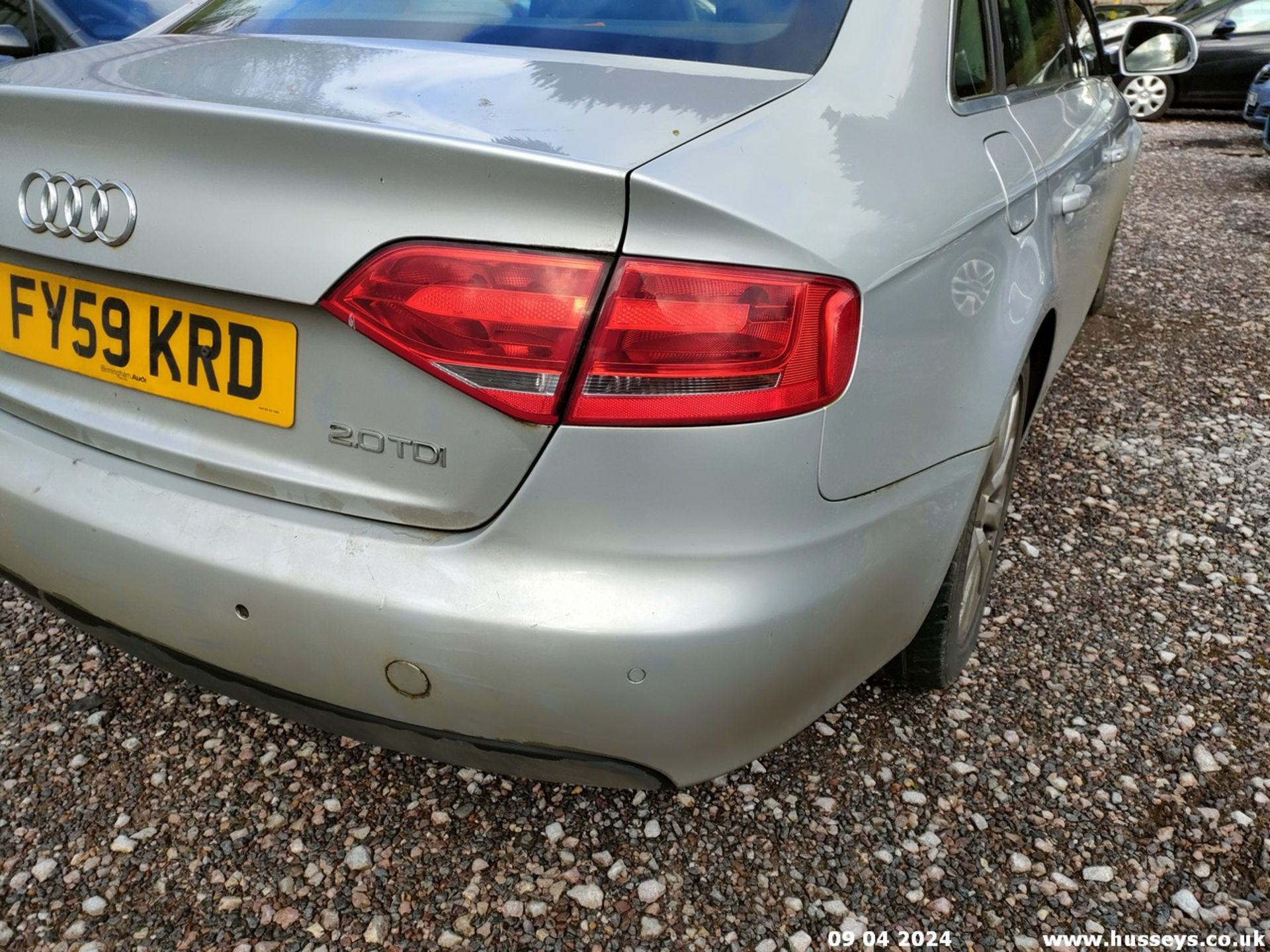 09/59 AUDI A4 SE TDI CVT - 1968cc 4dr Saloon (Silver, 125k) - Image 37 of 65