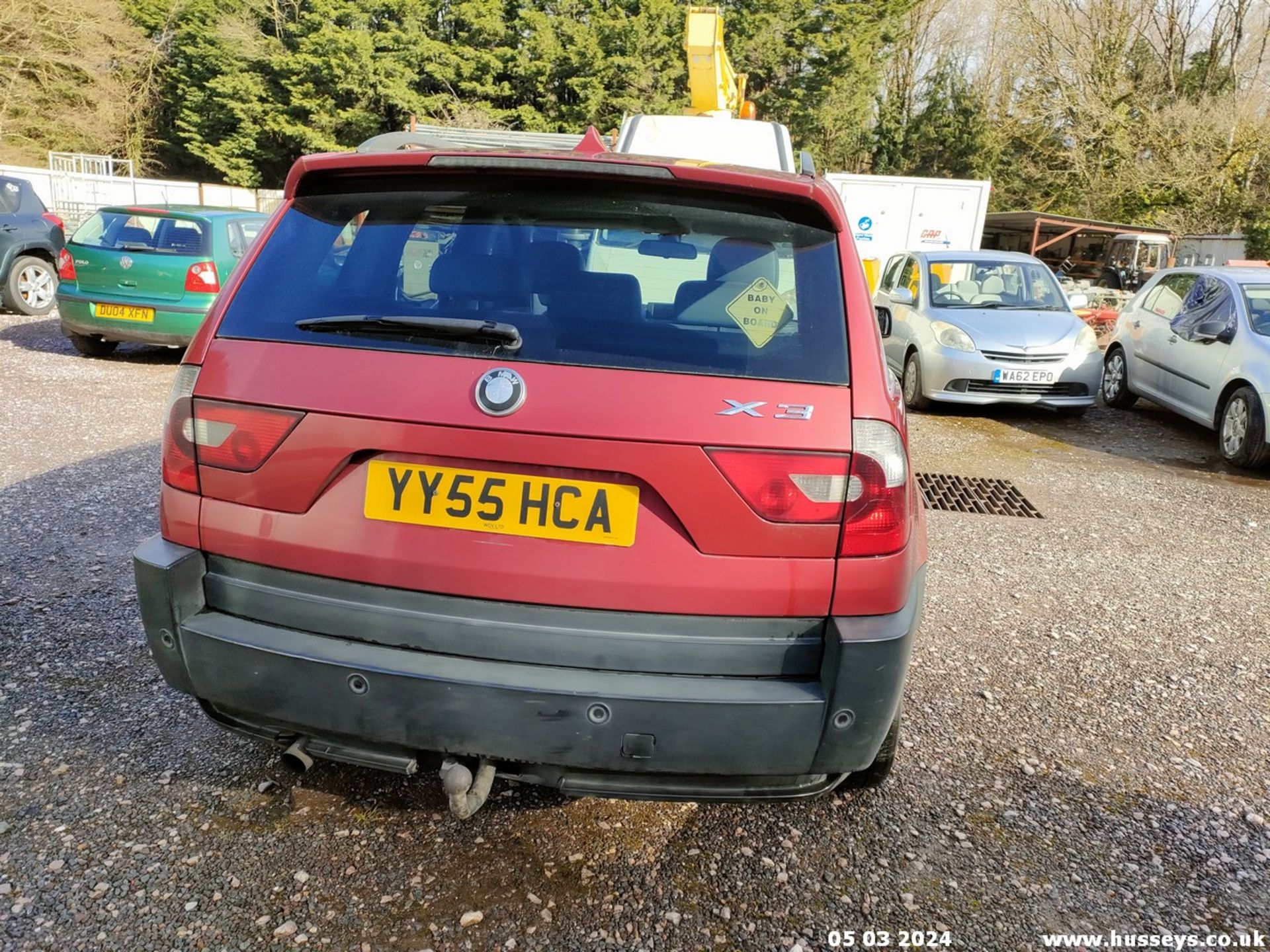 05/55 BMW X3 D SE - 1995cc 5dr Estate (Red, 188k) - Image 4 of 51