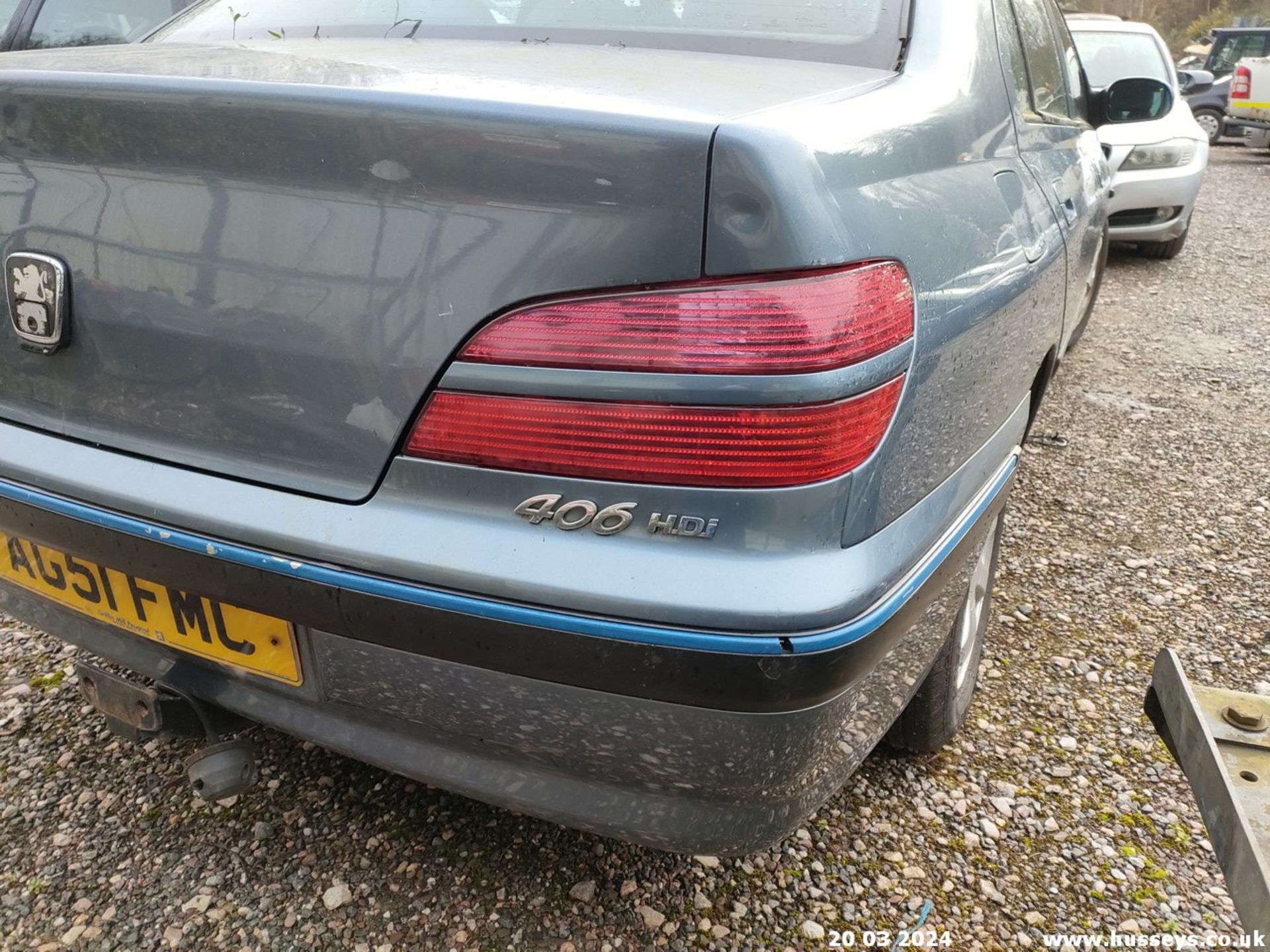 02/51 PEUGEOT 406 GTX HDI AUTO - 1997cc 4dr Saloon (Blue) - Image 36 of 59