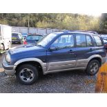 03/03 SUZUKI GRAND VITARA TD AUTO - 1997cc 5dr Estate (Blue, 120k)