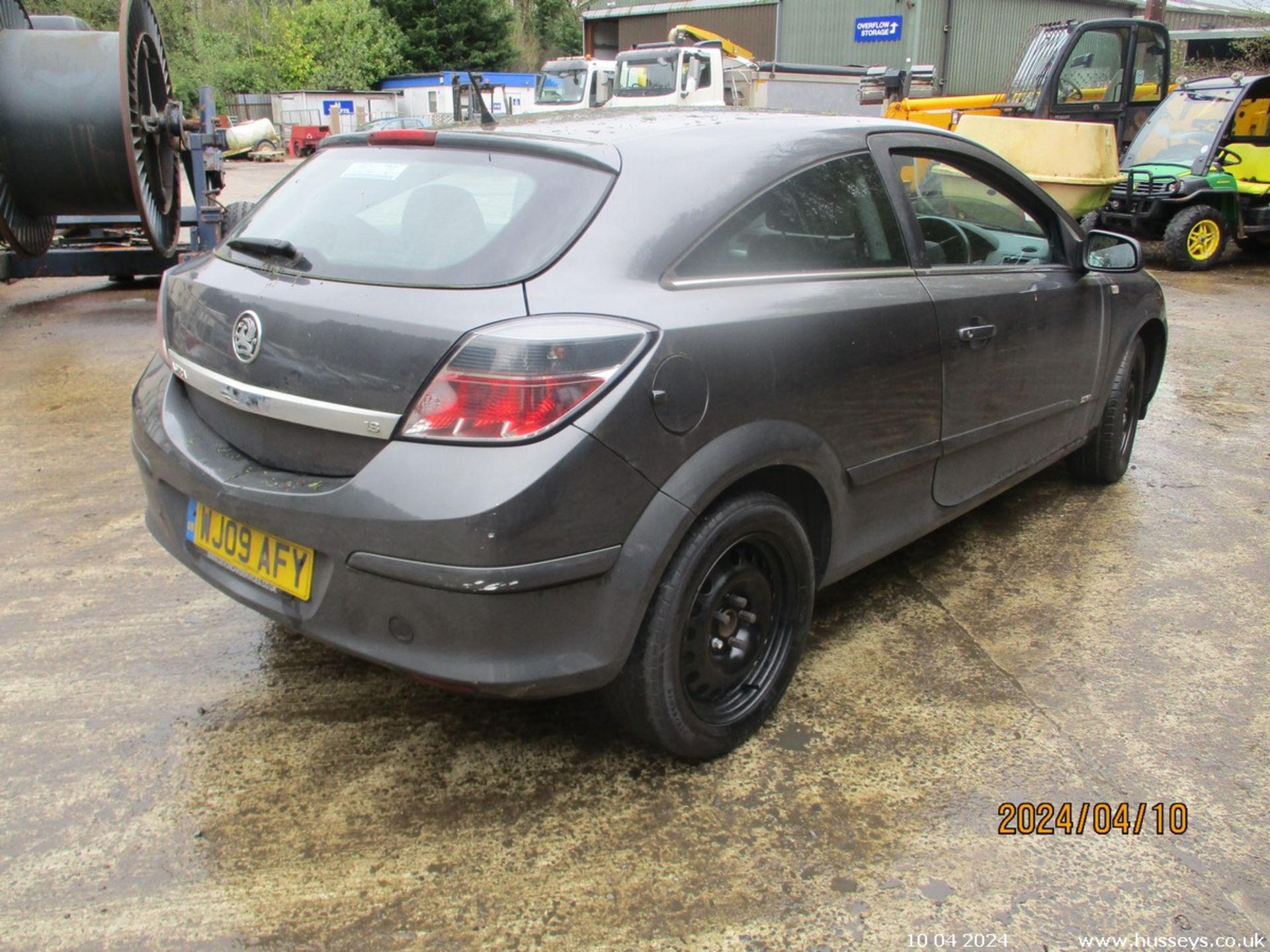 09/09 VAUXHALL ASTRA DESIGN - 1796cc 3dr Hatchback (Grey, 144k) - Image 4 of 20