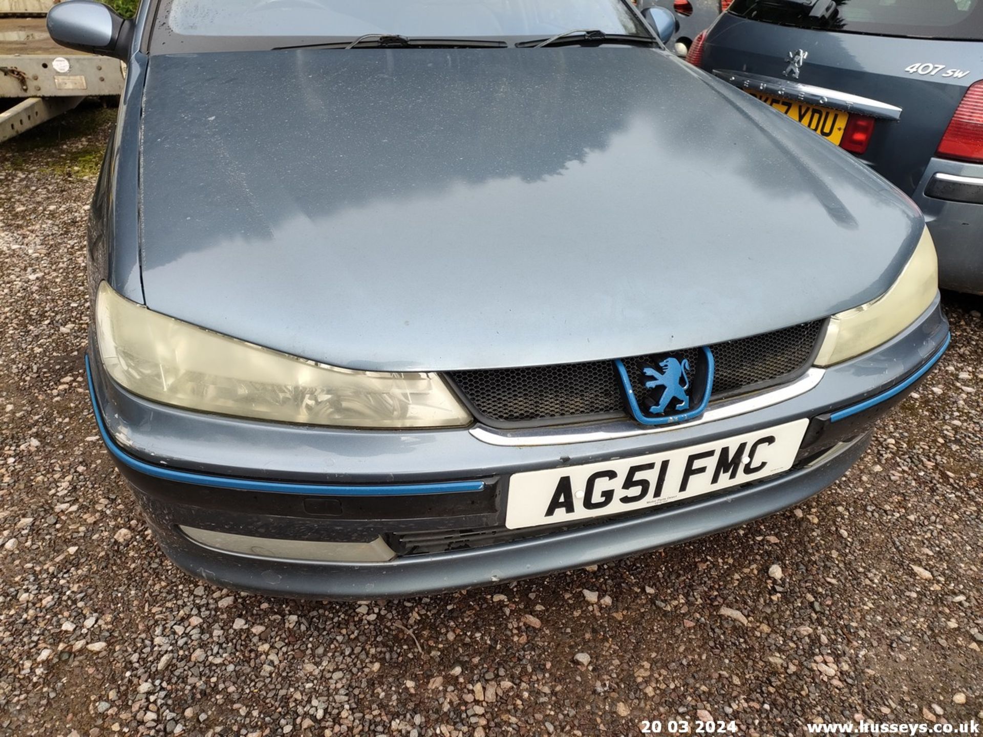 02/51 PEUGEOT 406 GTX HDI AUTO - 1997cc 4dr Saloon (Blue) - Image 9 of 59