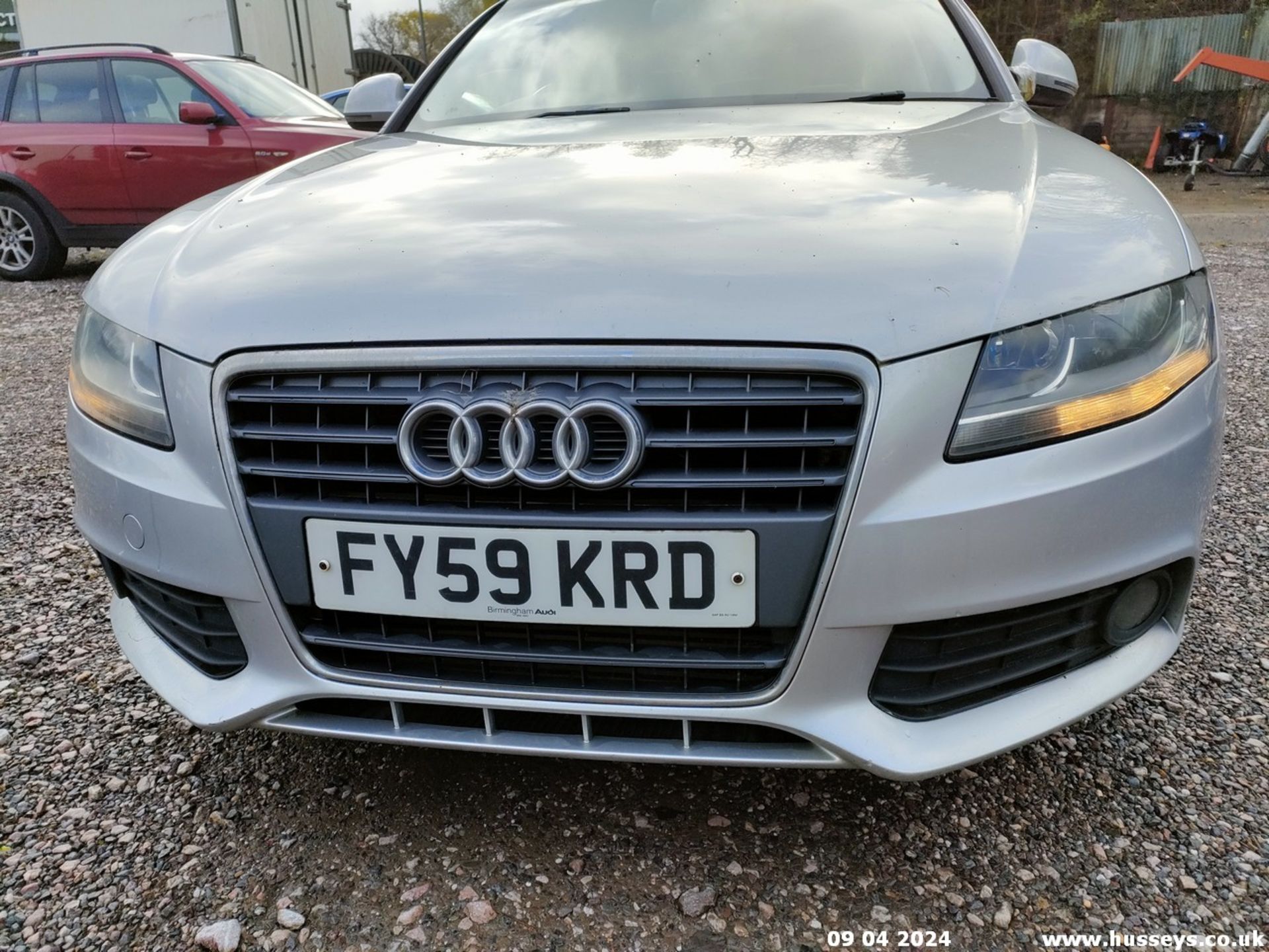 09/59 AUDI A4 SE TDI CVT - 1968cc 4dr Saloon (Silver, 125k) - Image 12 of 65