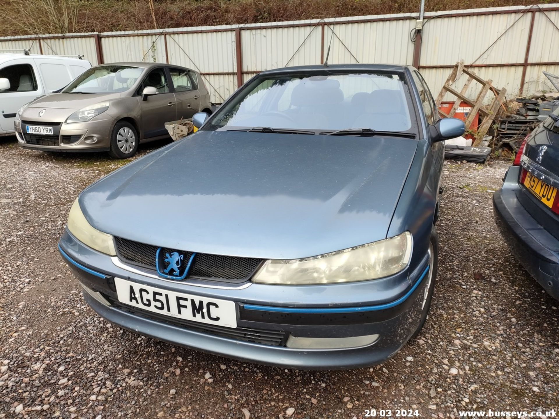 02/51 PEUGEOT 406 GTX HDI AUTO - 1997cc 4dr Saloon (Blue) - Image 11 of 59