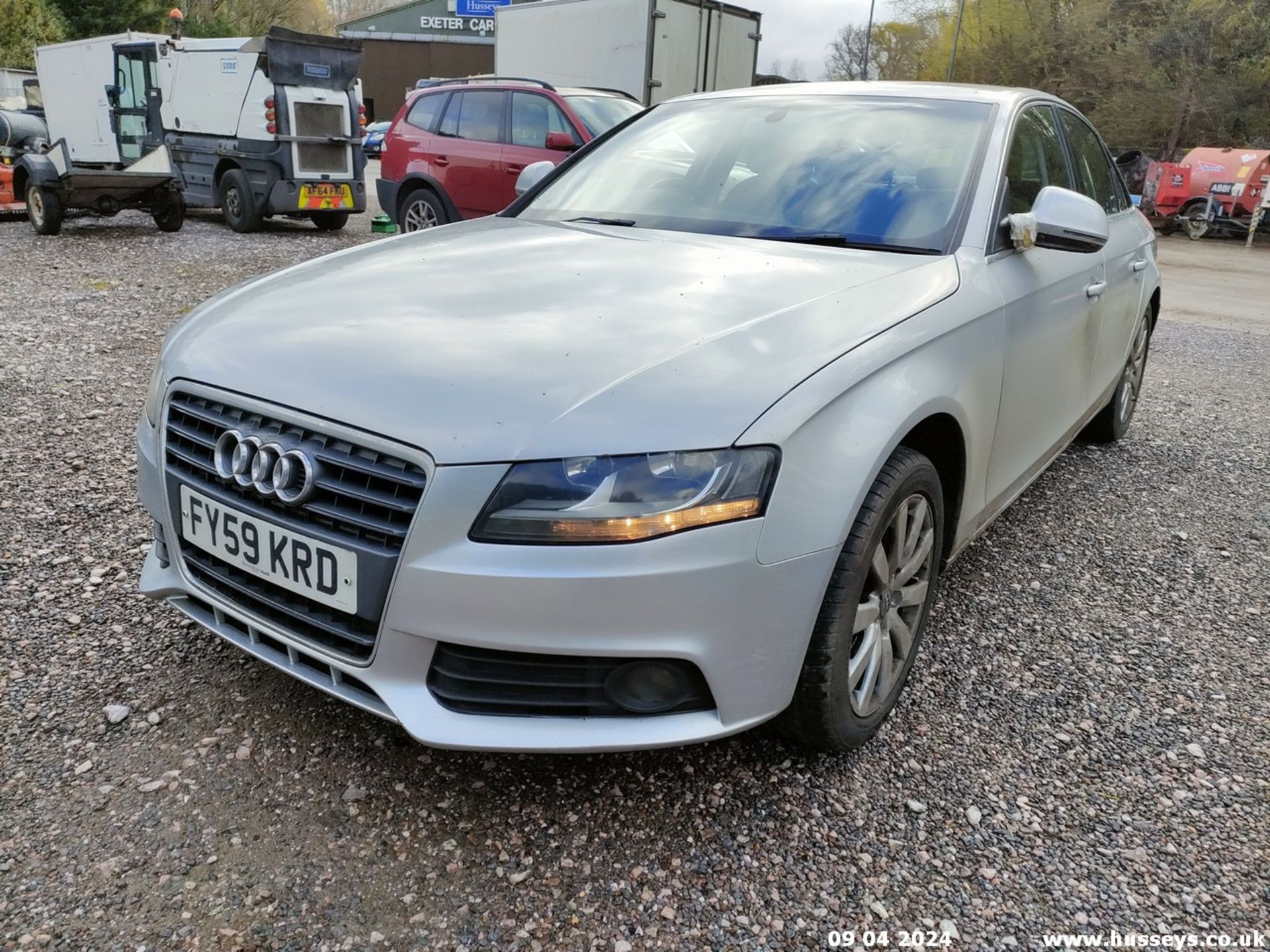 09/59 AUDI A4 SE TDI CVT - 1968cc 4dr Saloon (Silver, 125k) - Image 11 of 65