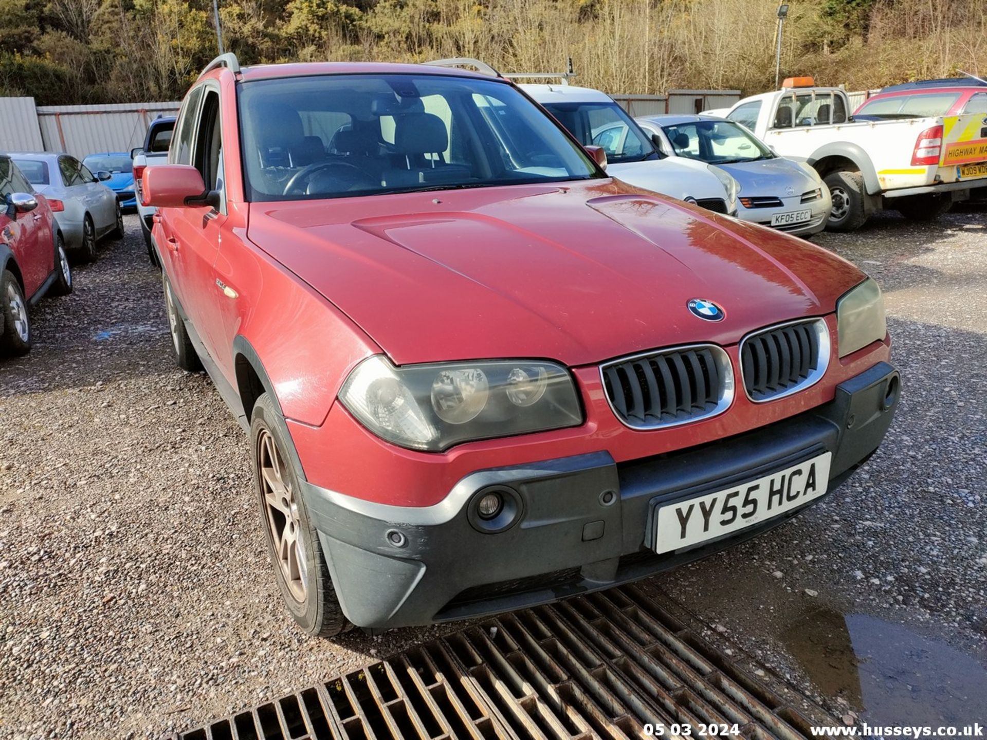 05/55 BMW X3 D SE - 1995cc 5dr Estate (Red, 188k) - Image 24 of 51