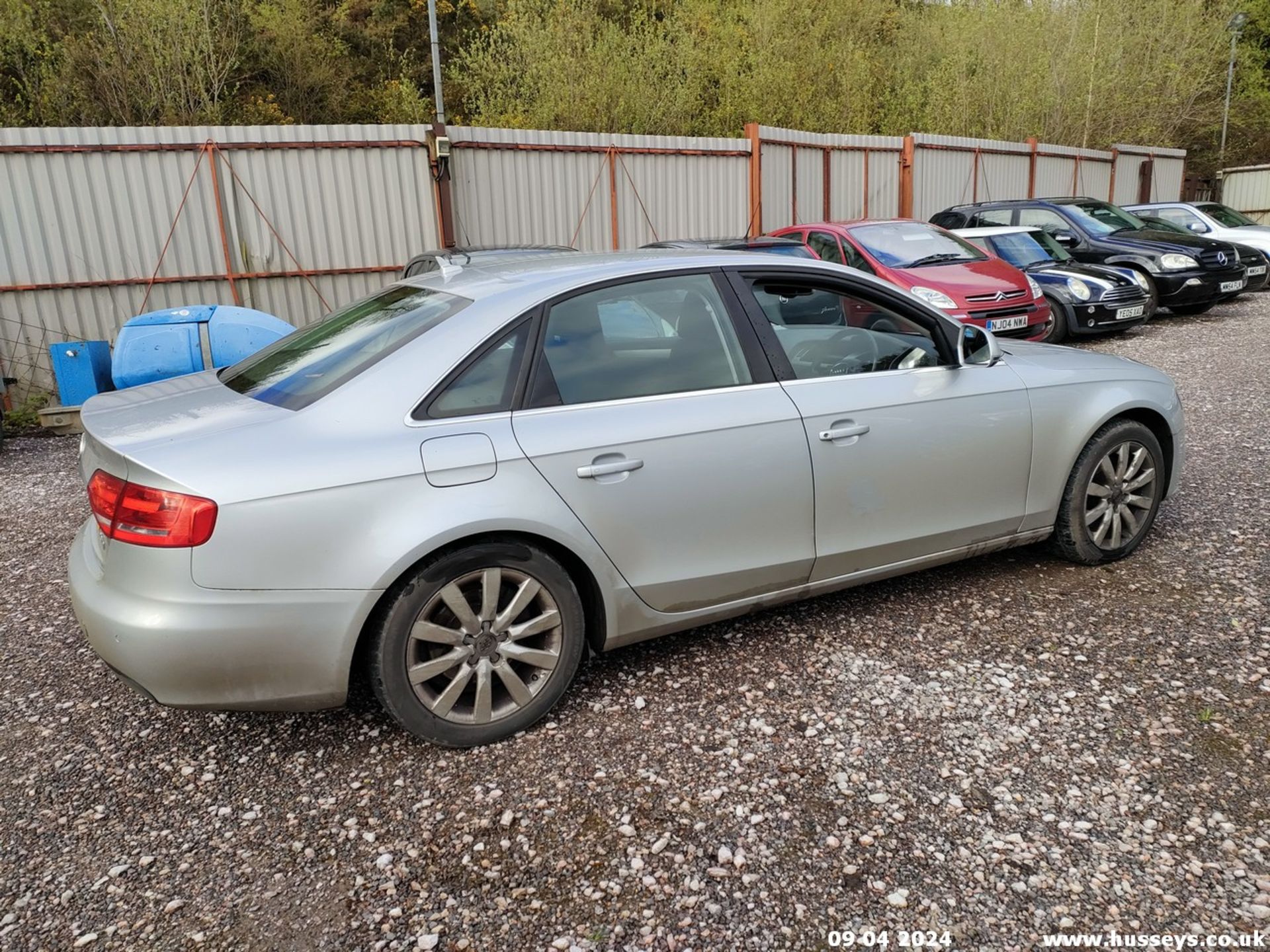 09/59 AUDI A4 SE TDI CVT - 1968cc 4dr Saloon (Silver, 125k) - Image 41 of 65