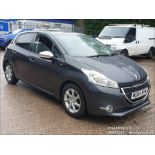 15/64 PEUGEOT 208 STYLE - 1199cc 5dr Hatchback (Grey, 94k)