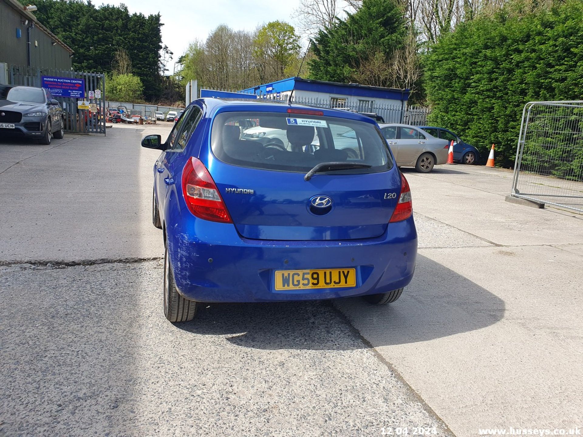 09/59 HYUNDAI I20 COMFORT CRDI - 1396cc 5dr Hatchback (Blue, 139k) - Image 23 of 60