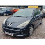 08/08 PEUGEOT 207 S - 1360cc 5dr Hatchback (Black, 109k)