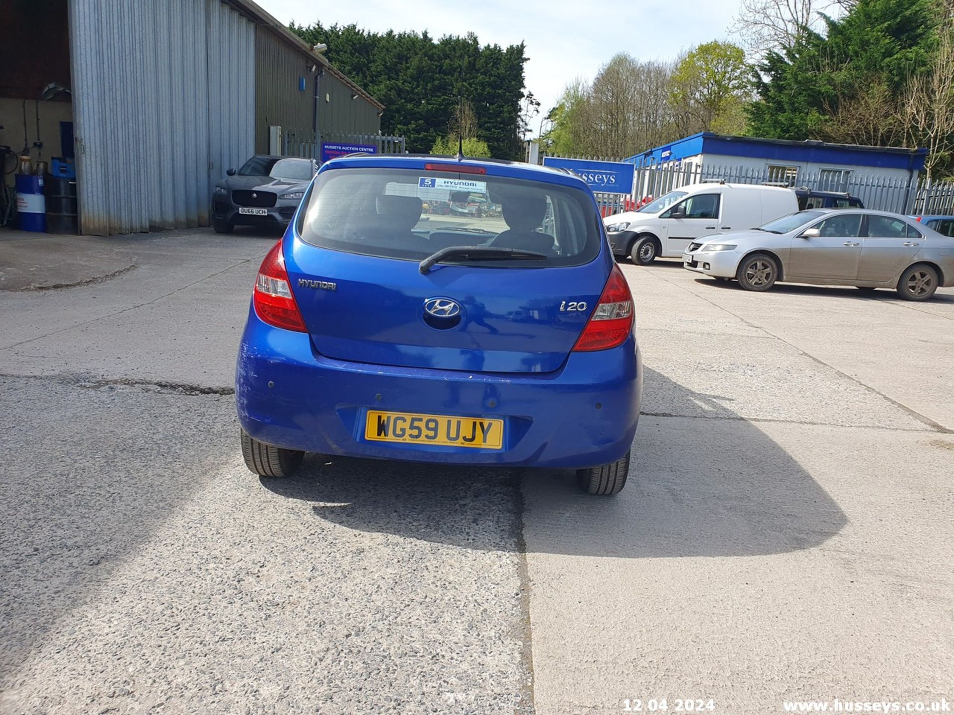 09/59 HYUNDAI I20 COMFORT CRDI - 1396cc 5dr Hatchback (Blue, 139k) - Image 22 of 60