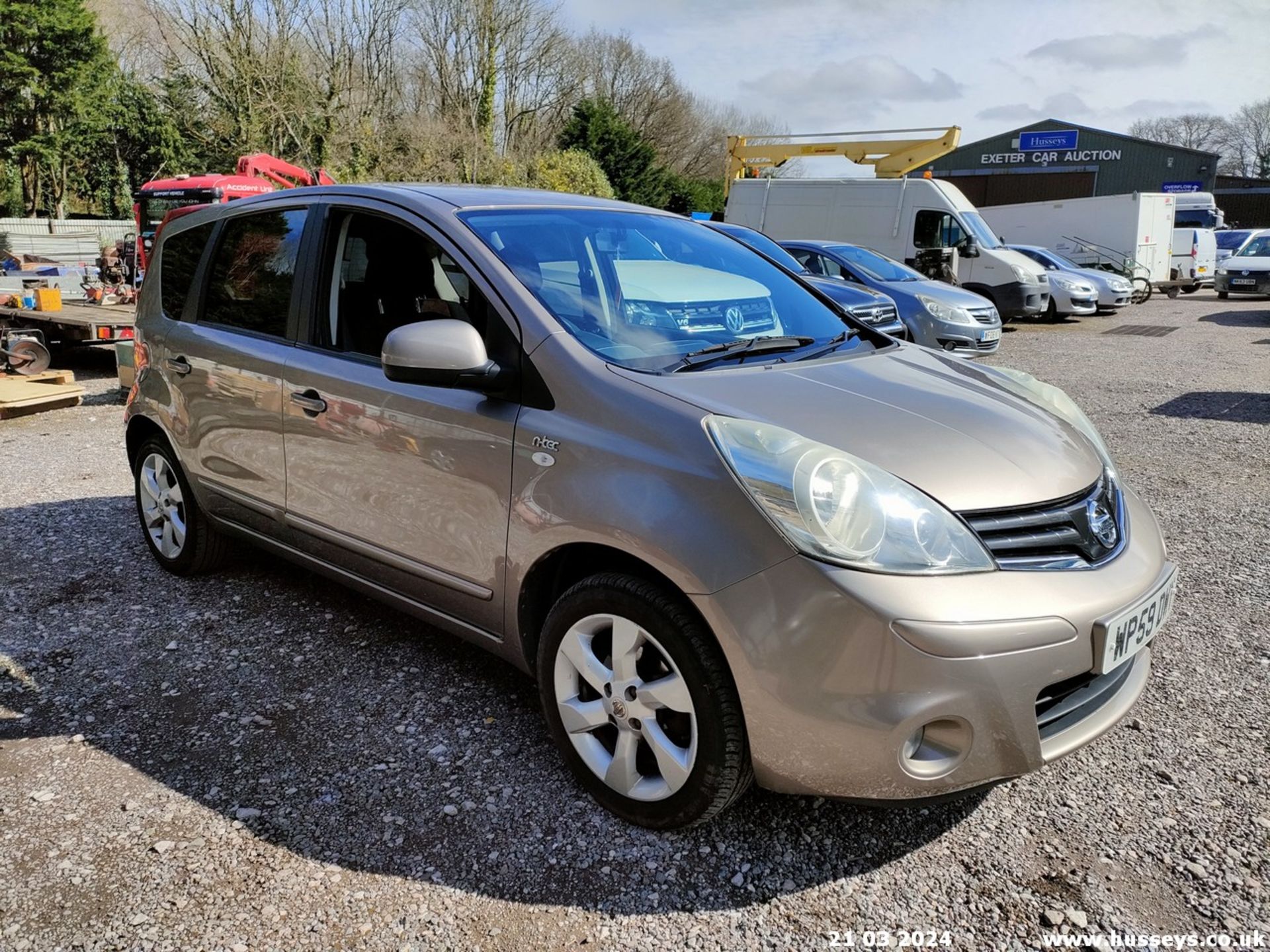 09/59 NISSAN NOTE N-TEC - 1386cc 5dr MPV (Beige, 119k)