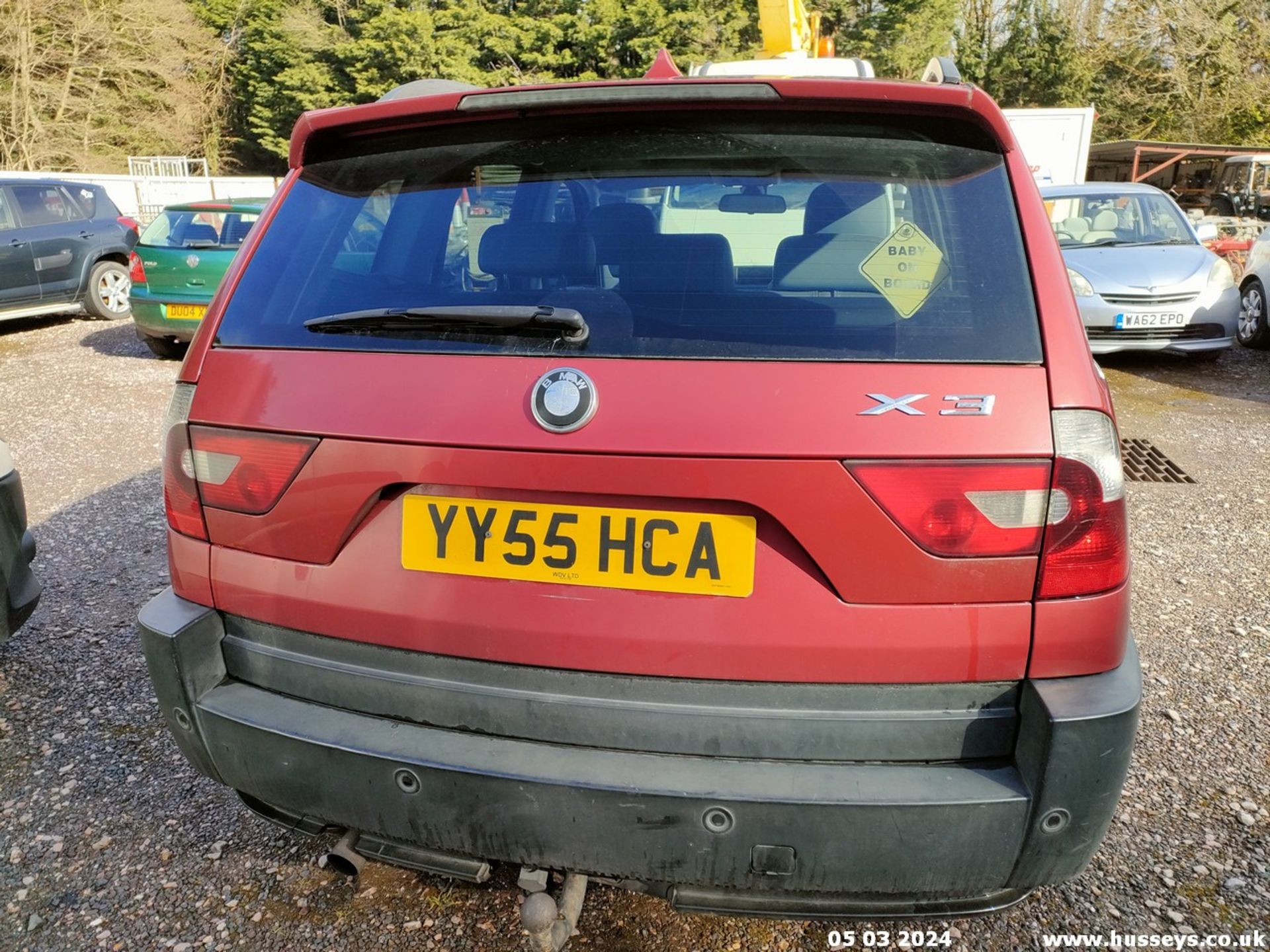 05/55 BMW X3 D SE - 1995cc 5dr Estate (Red, 188k) - Image 50 of 51