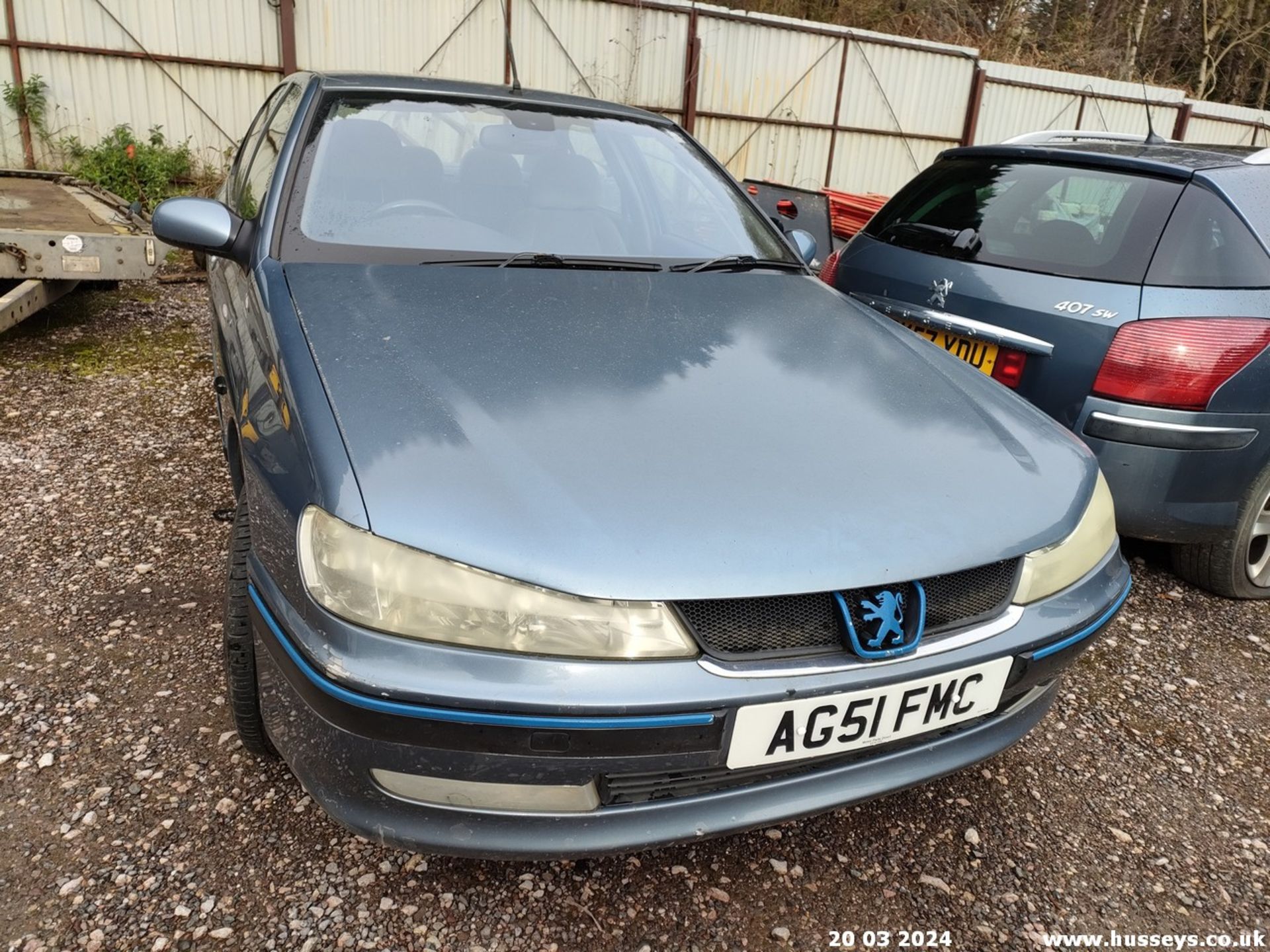 02/51 PEUGEOT 406 GTX HDI AUTO - 1997cc 4dr Saloon (Blue) - Image 8 of 59