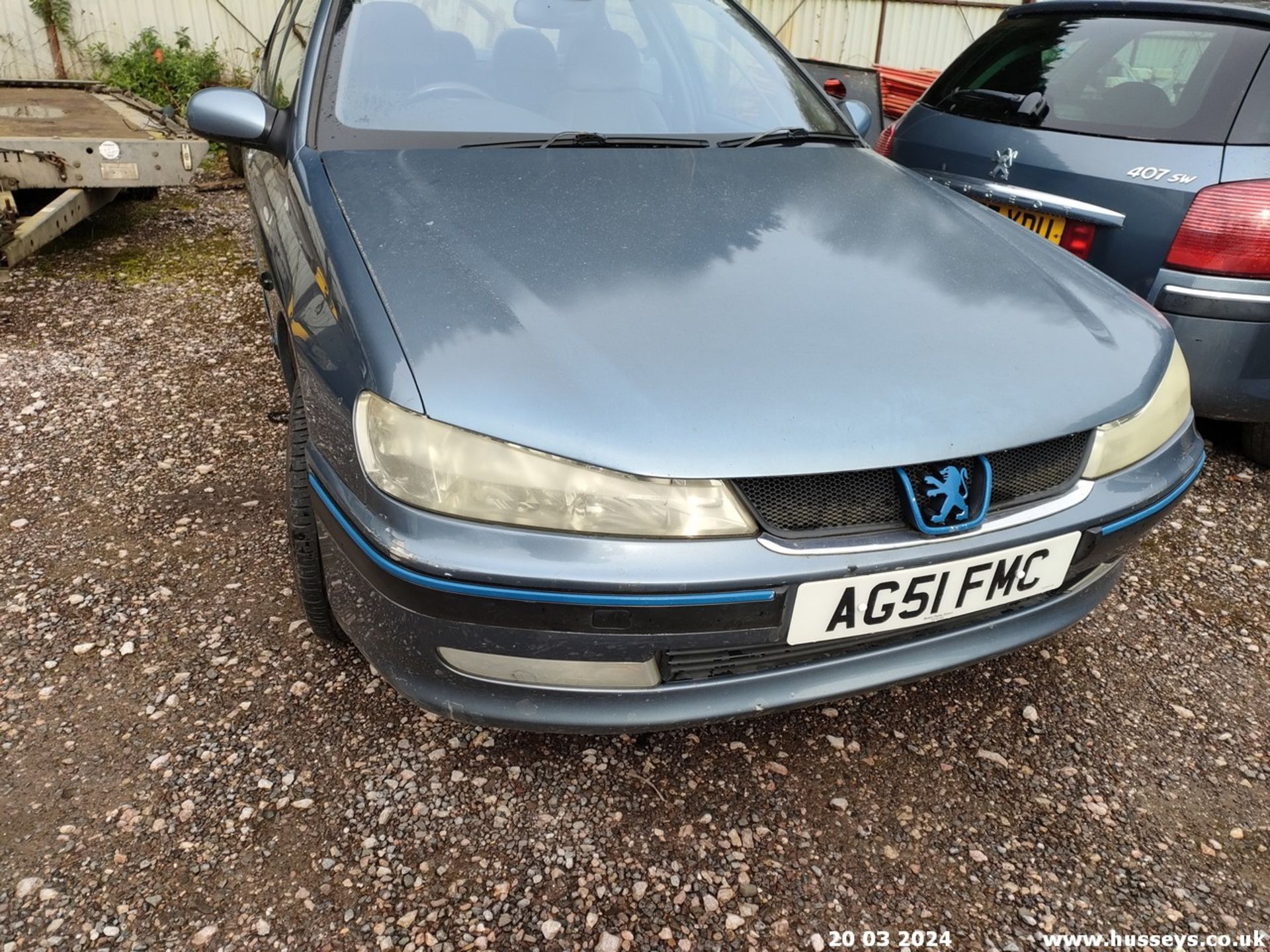 02/51 PEUGEOT 406 GTX HDI AUTO - 1997cc 4dr Saloon (Blue) - Image 7 of 59