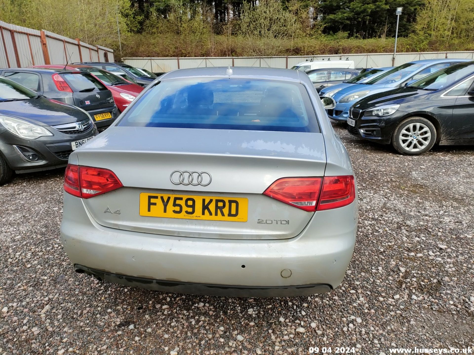 09/59 AUDI A4 SE TDI CVT - 1968cc 4dr Saloon (Silver, 125k) - Image 31 of 65