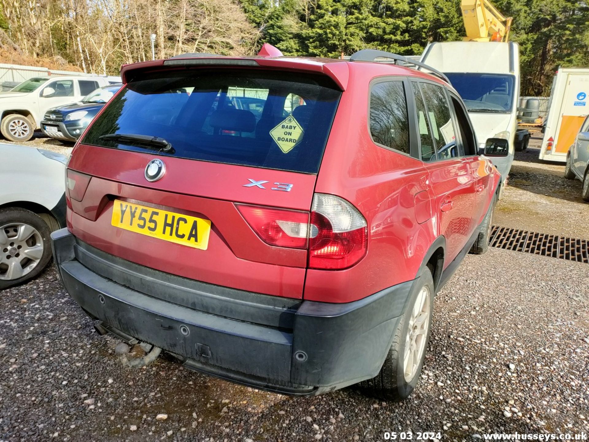 05/55 BMW X3 D SE - 1995cc 5dr Estate (Red, 188k) - Image 29 of 51