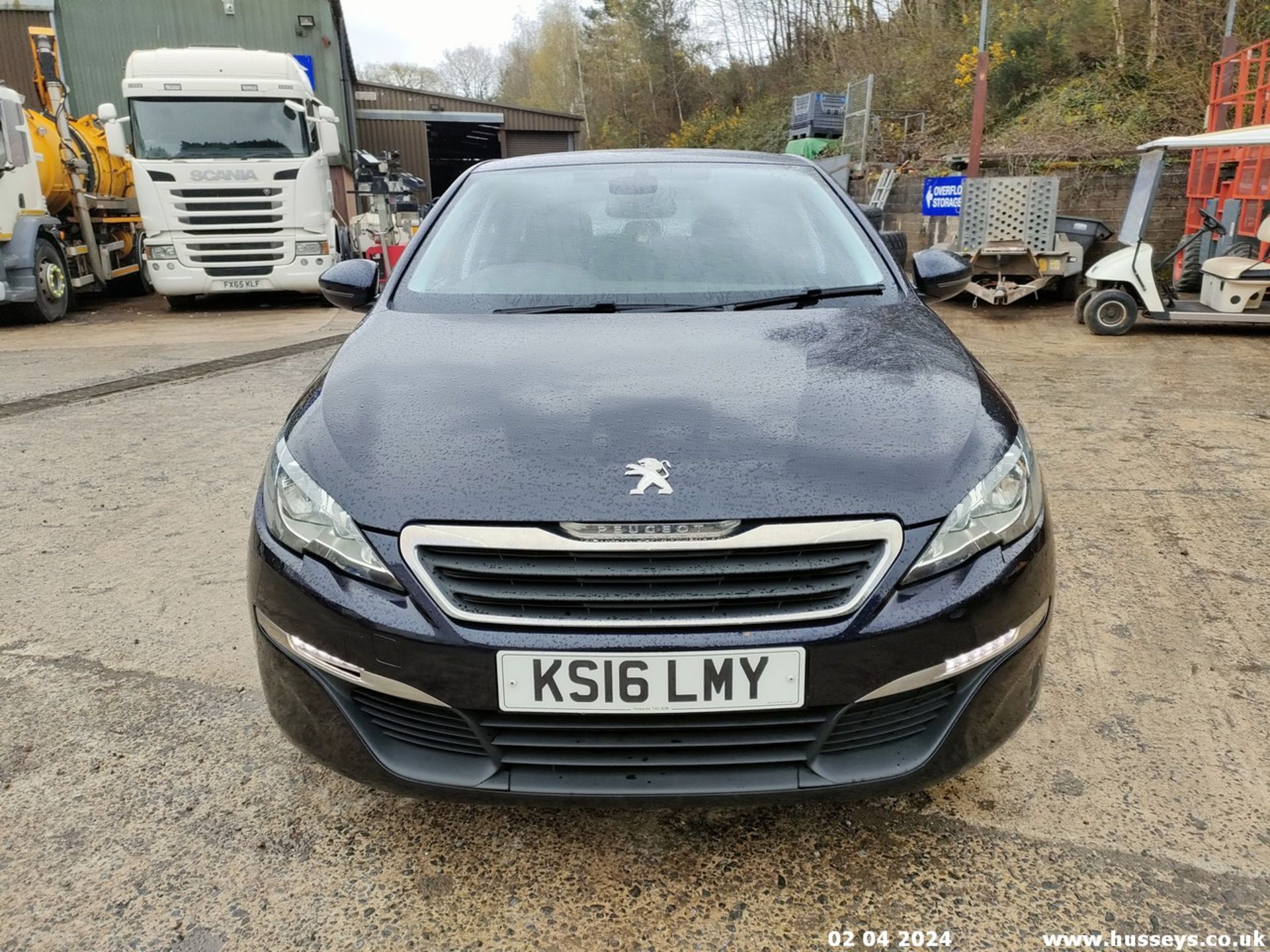 16/16 PEUGEOT 308 ACTIVE S/S - 1200cc 5dr Estate (Blue, 67k) - Image 44 of 64