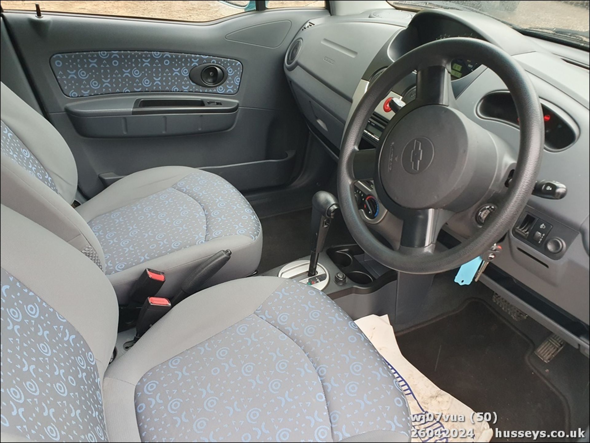 07/07 CHEVROLET MATIZ SE AUTO - 796cc 5dr Hatchback (Blue, 36k) - Image 51 of 56