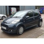 12/62 PEUGEOT 107 ACTIVE S-A - 998cc 5dr Hatchback (Grey, 29k)