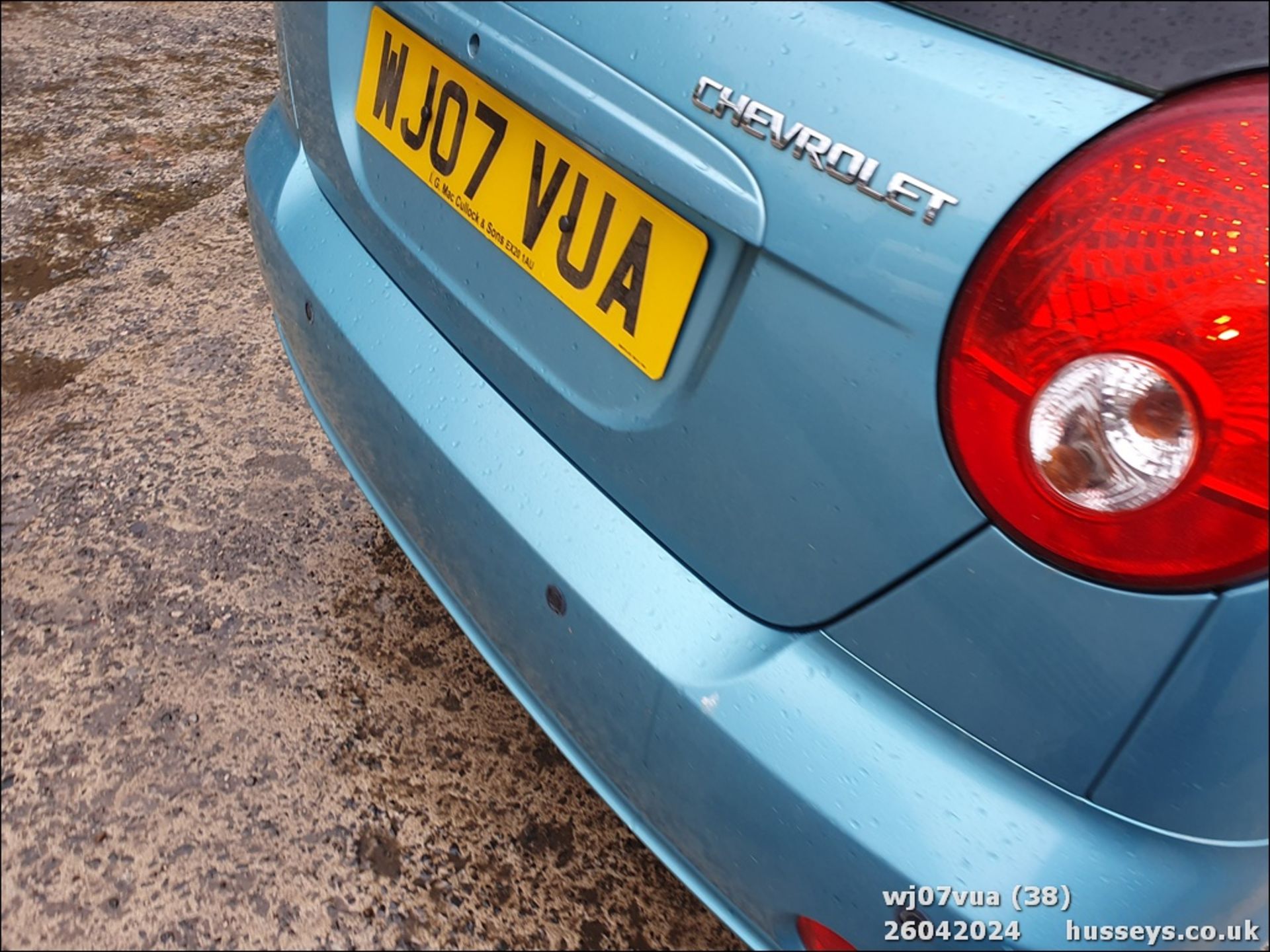 07/07 CHEVROLET MATIZ SE AUTO - 796cc 5dr Hatchback (Blue, 36k) - Image 39 of 56