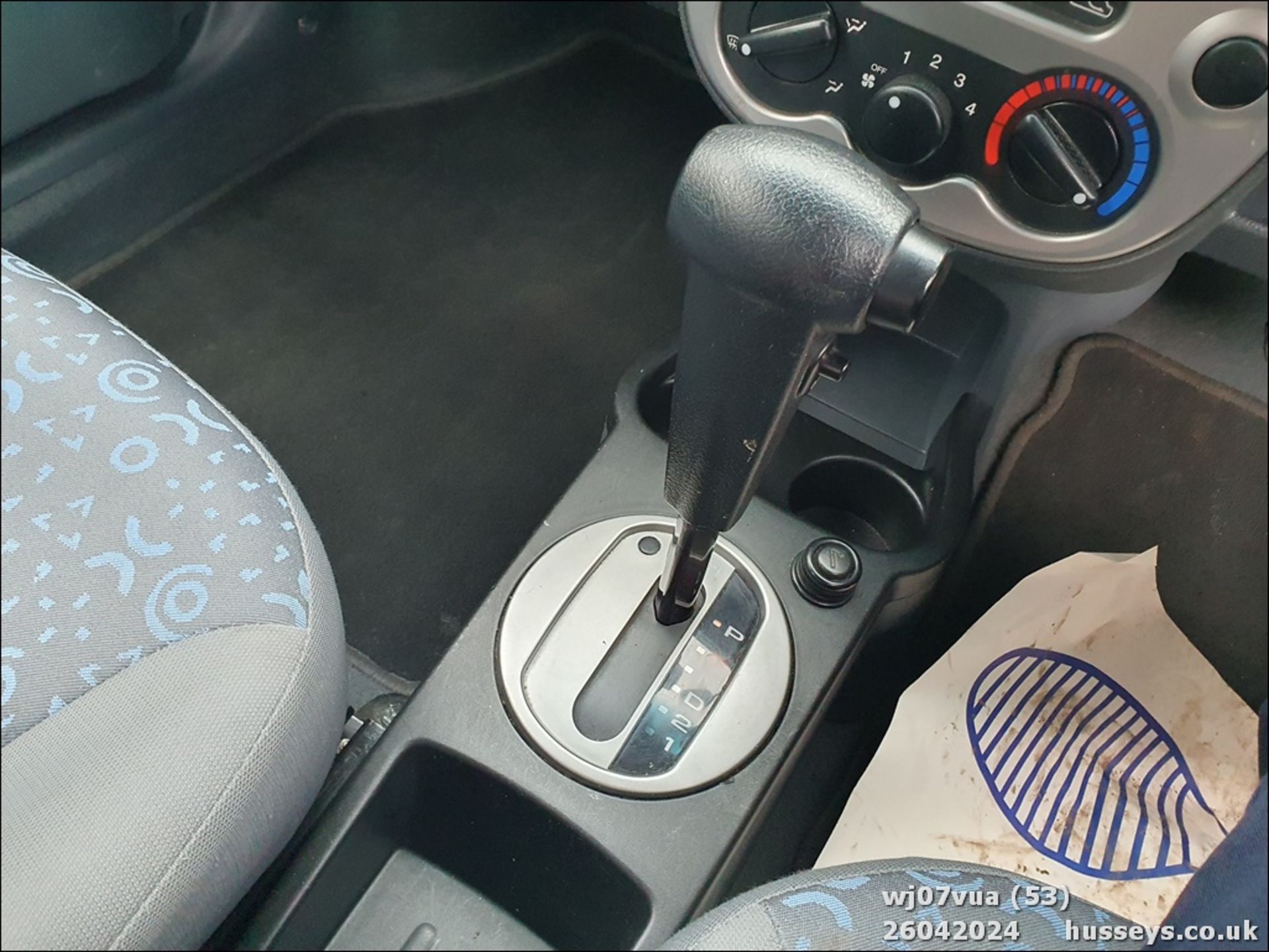 07/07 CHEVROLET MATIZ SE AUTO - 796cc 5dr Hatchback (Blue, 36k) - Image 54 of 56