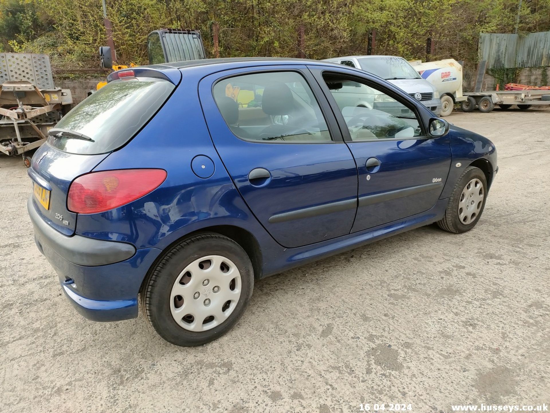 06/55 PEUGEOT 206 URBAN HDI - 1398cc 5dr Hatchback (Blue, 165k) - Image 42 of 63