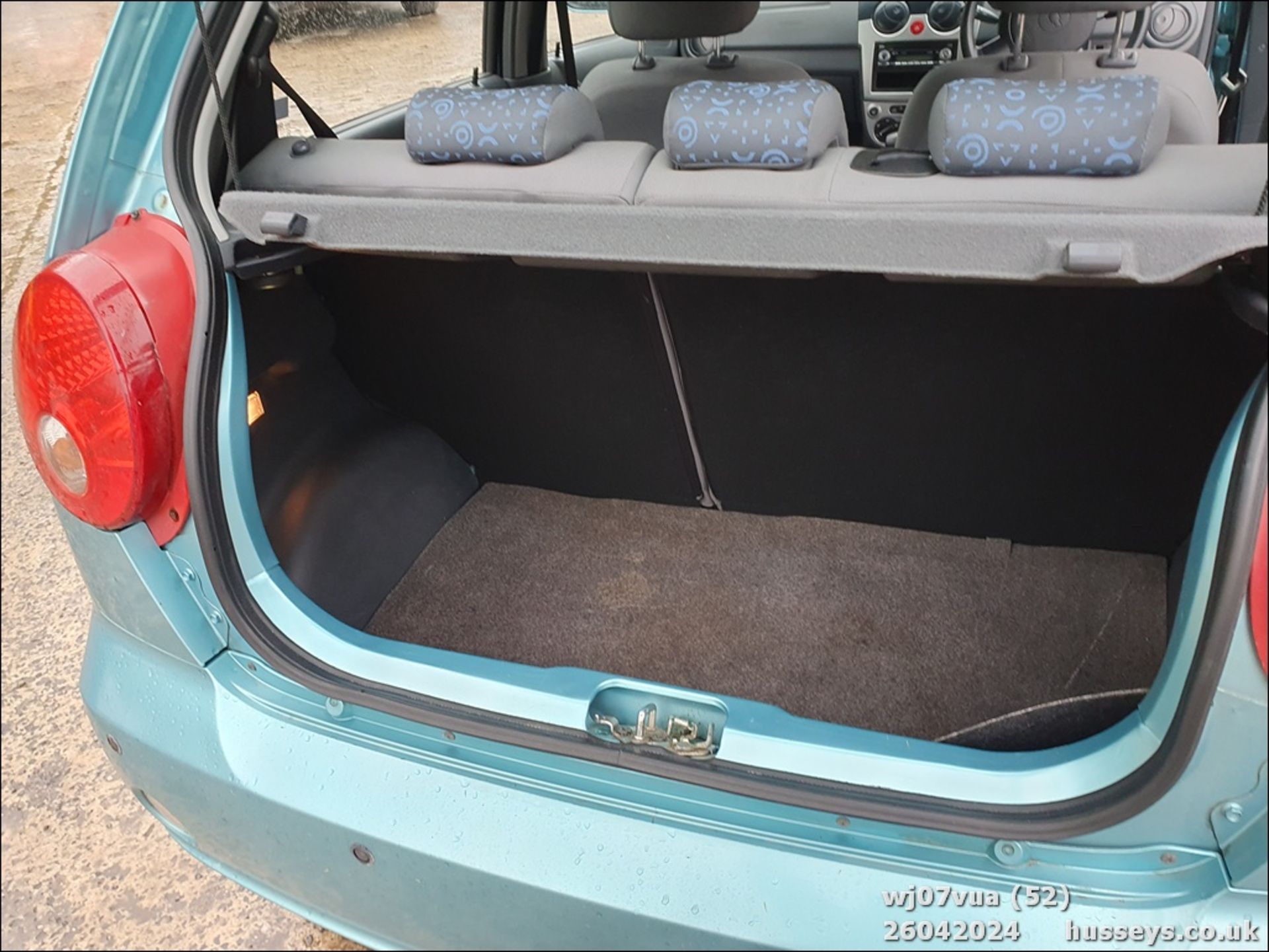 07/07 CHEVROLET MATIZ SE AUTO - 796cc 5dr Hatchback (Blue, 36k) - Image 53 of 56