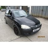 06/06 VAUXHALL CORSA DESIGN TWINPORT - 1229cc 5dr Hatchback (Black)