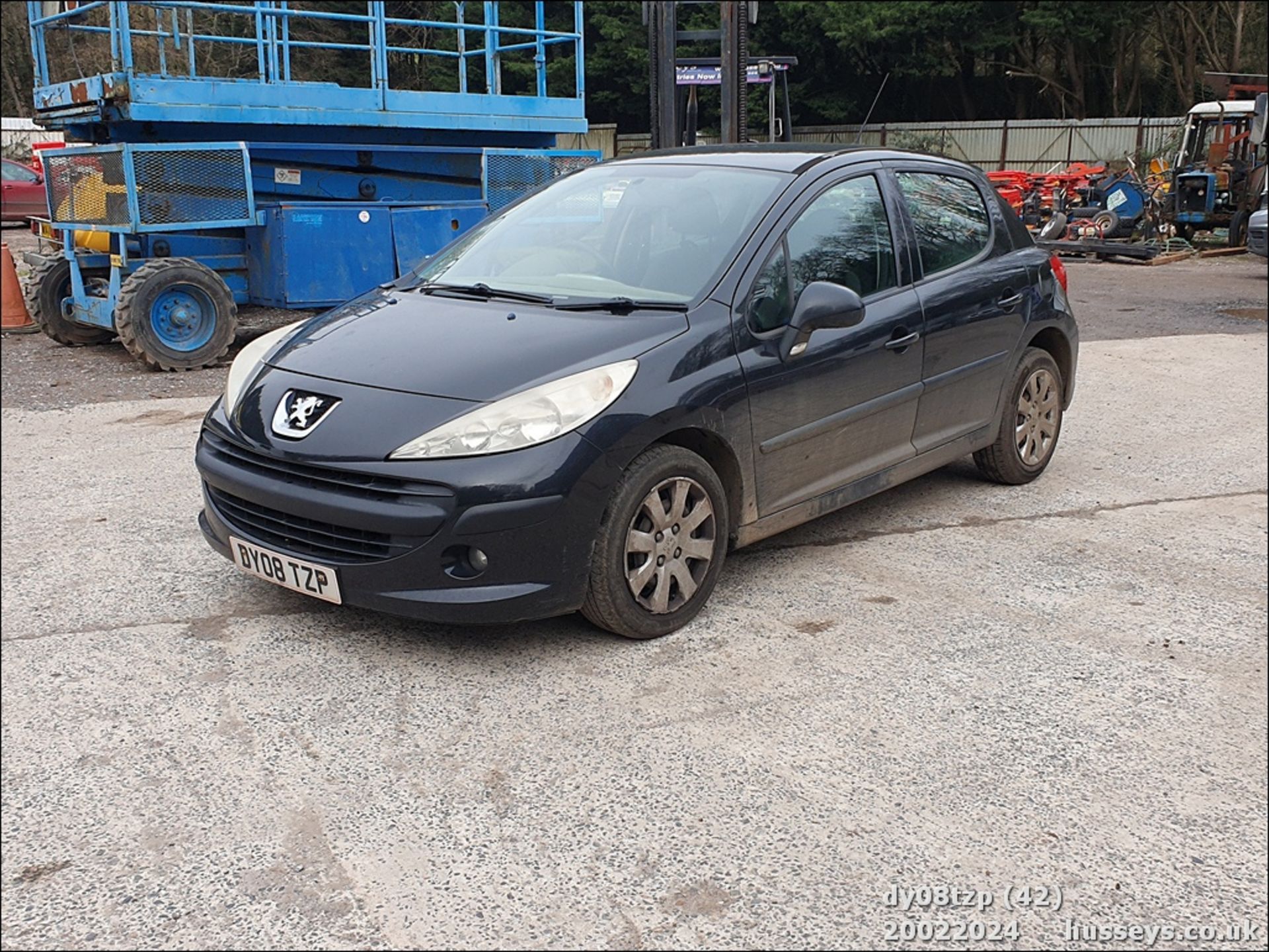 08/08 PEUGEOT 207 S - 1360cc 5dr Hatchback (Black, 109k) - Image 43 of 44