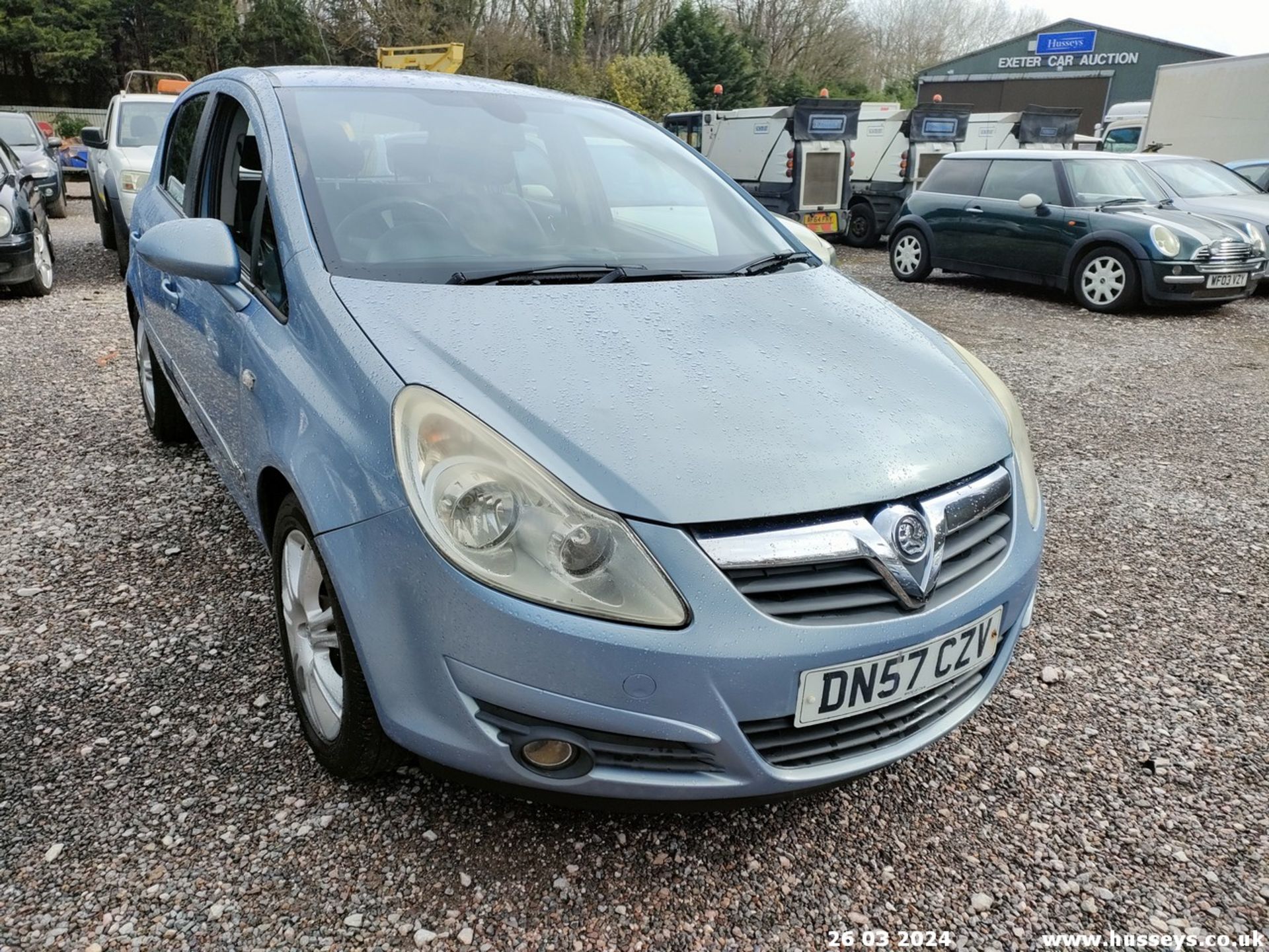 07/57 VAUXHALL CORSA DESIGN - 1364cc 5dr Hatchback (Blue, 118k) - Image 7 of 59