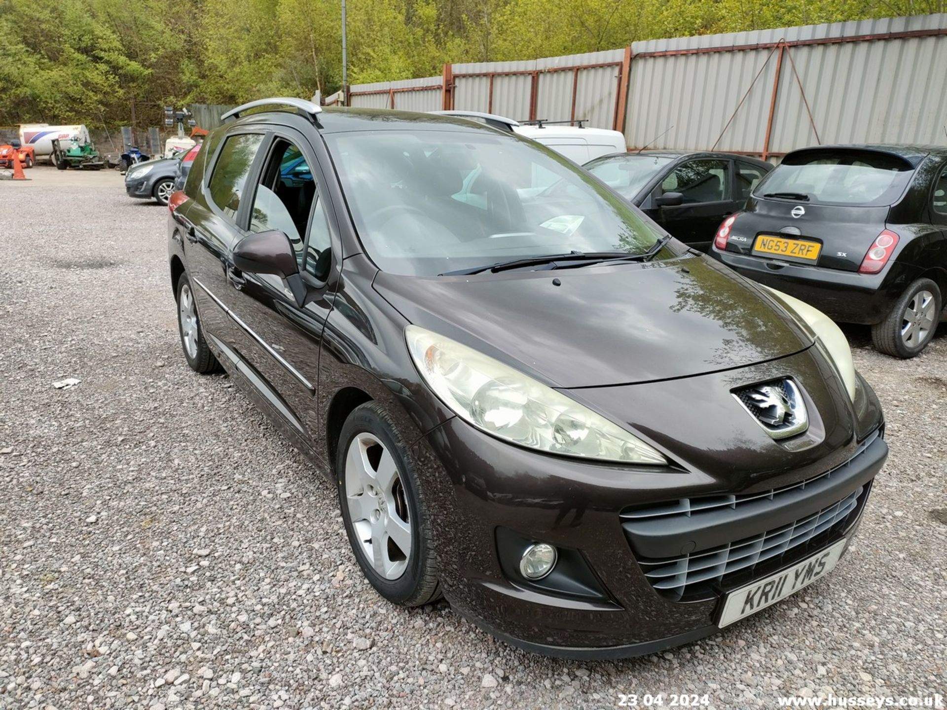 11/11 PEUGEOT 207 ALLURE SW - 1598cc 5dr Estate (Red, 87k) - Image 43 of 62