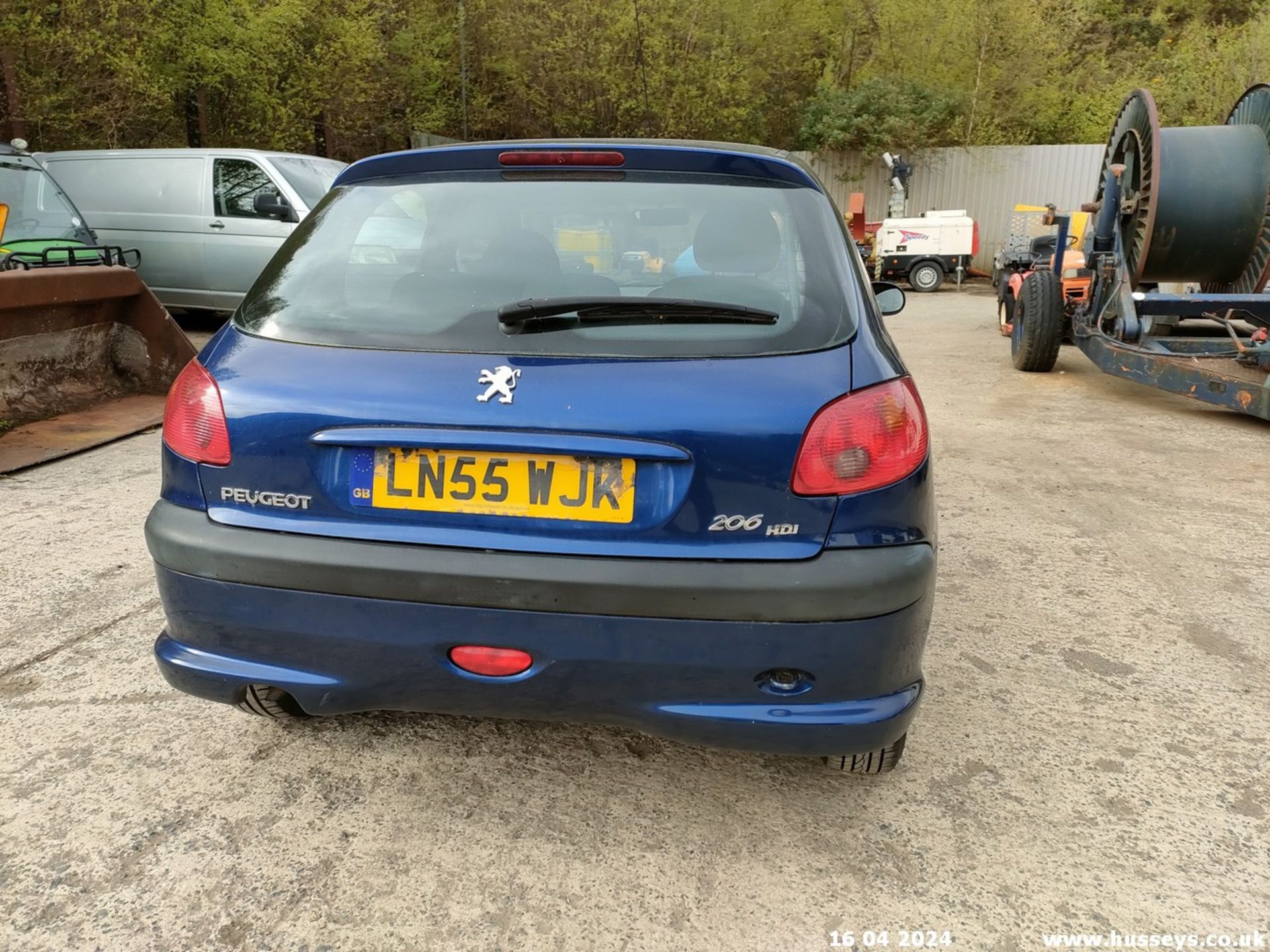 06/55 PEUGEOT 206 URBAN HDI - 1398cc 5dr Hatchback (Blue, 165k) - Image 34 of 63