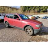 05/55 BMW X3 D SE - 1995cc 5dr Estate (Red, 188k)