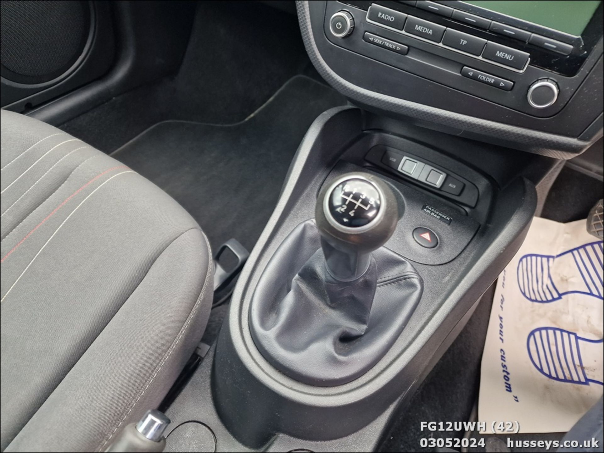 12/12 SEAT LEON S COPA CR TDI ECOMOT - 1598cc 5dr Hatchback (Black, 123k) - Image 43 of 45