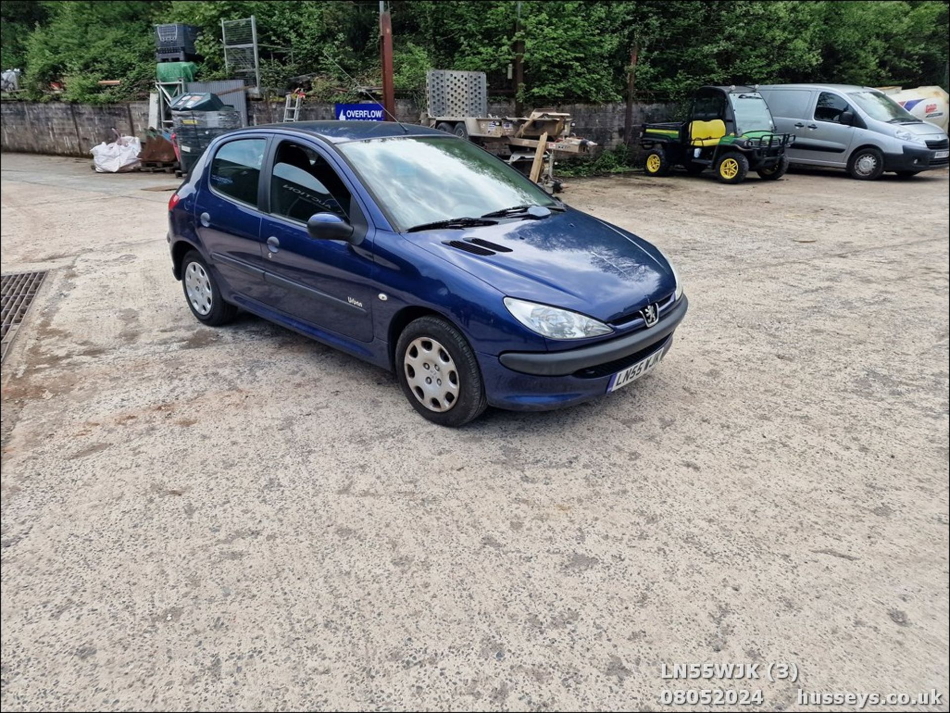 06/55 PEUGEOT 206 URBAN HDI - 1398cc 5dr Hatchback (Blue, 165k) - Image 4 of 32