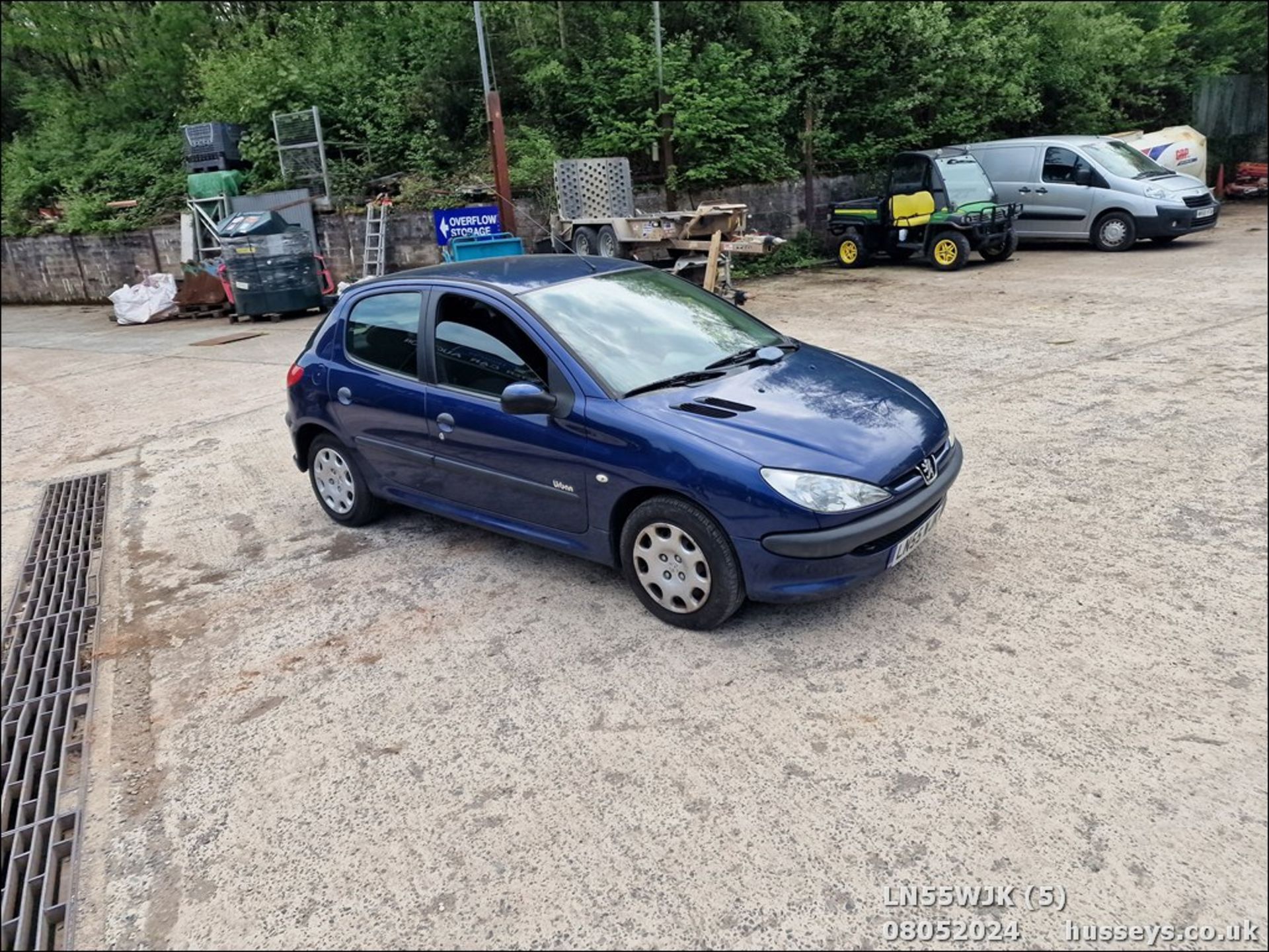 06/55 PEUGEOT 206 URBAN HDI - 1398cc 5dr Hatchback (Blue, 165k) - Image 6 of 32