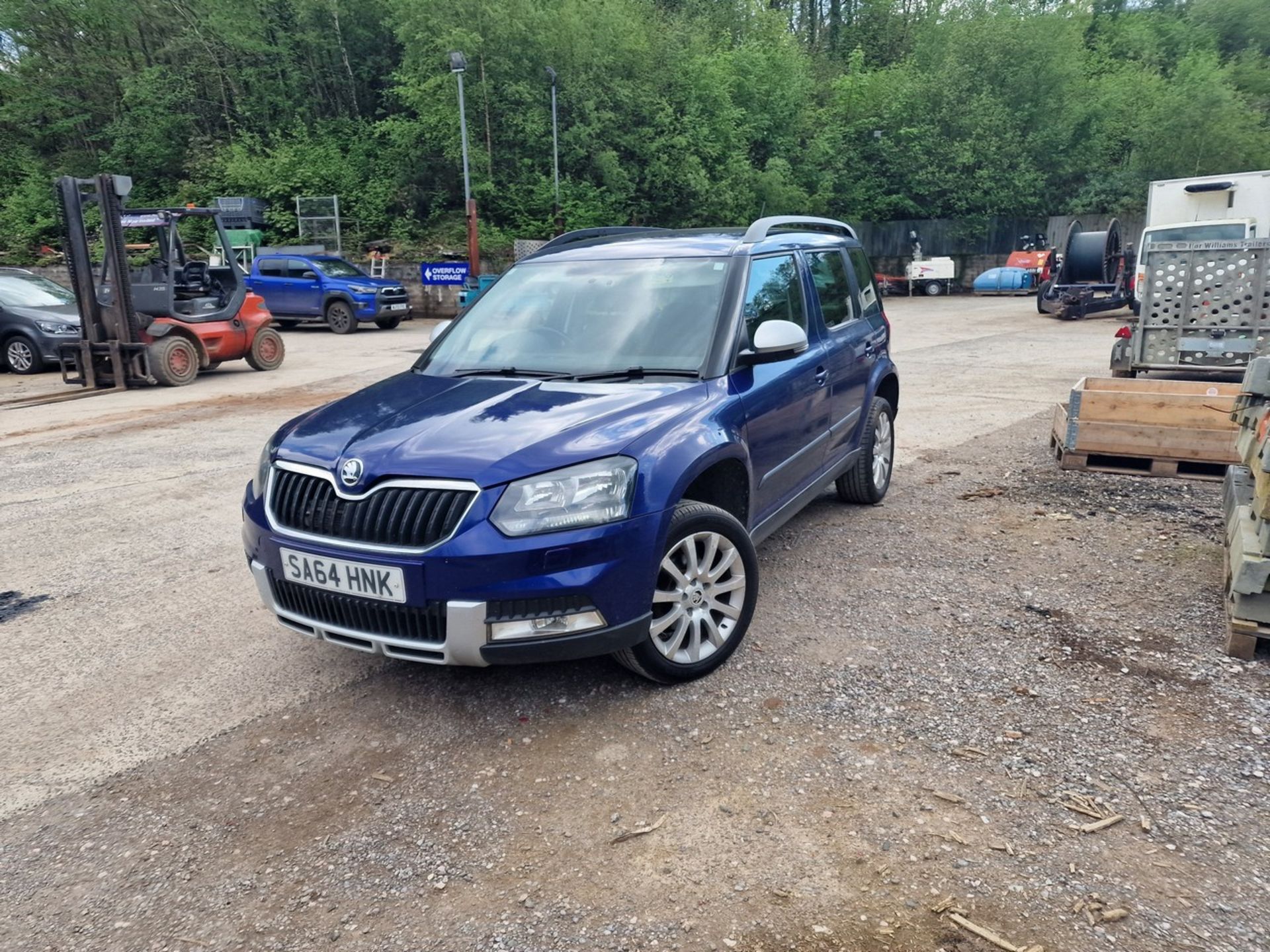 14/64 SKODA YETI OUTDOOR SE TDI CR 4X - 1968cc 5dr Hatchback (Blue, 232k) - Image 41 of 48