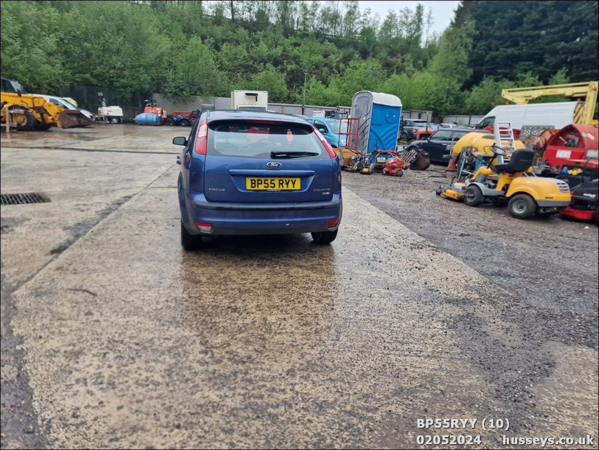 06/55 FORD FOCUS TITANIUM TDCI - 1997cc 5dr Hatchback (Blue, 221k) - Image 11 of 46