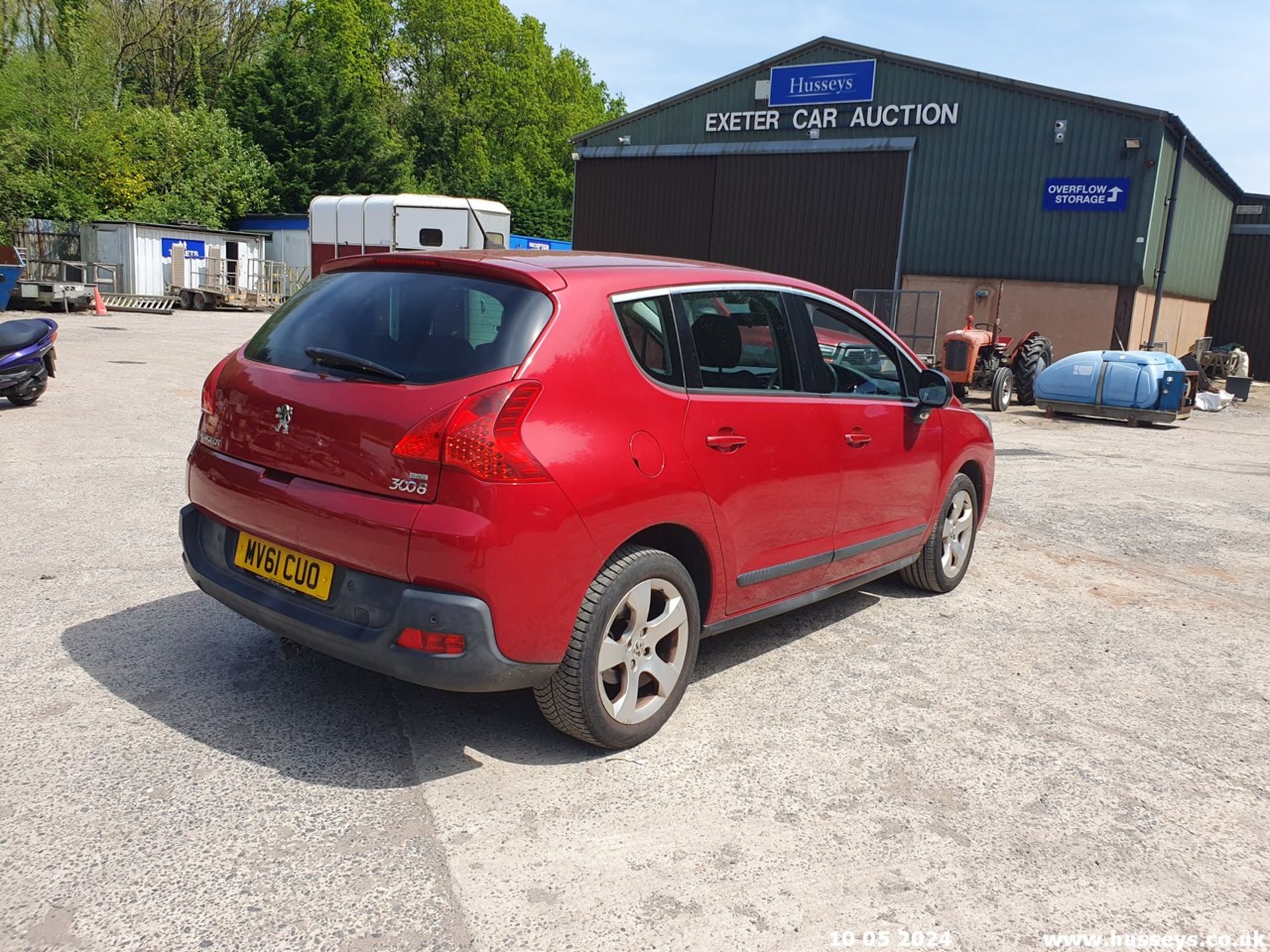 11/61 PEUGEOT 3008 SPORT E-HDI S-A - 1560cc 5dr Hatchback (Red, 89k) - Image 11 of 49