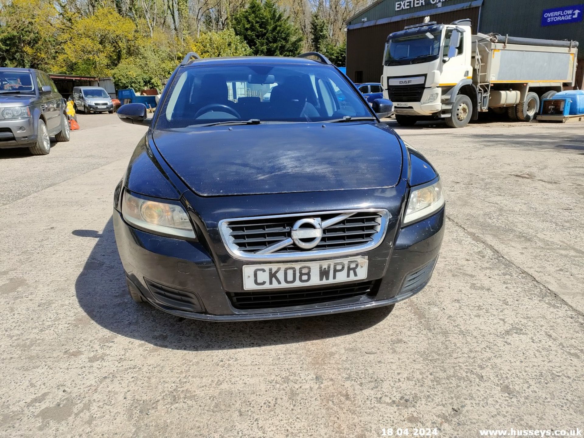 08/08 VOLVO V50 S D - 1998cc 5dr Estate (Black, 116k) - Image 9 of 72