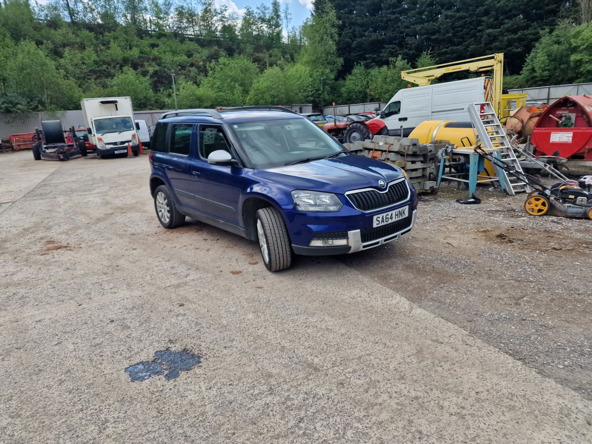 14/64 SKODA YETI OUTDOOR SE TDI CR 4X - 1968cc 5dr Hatchback (Blue, 232k) - Bild 47 aus 48