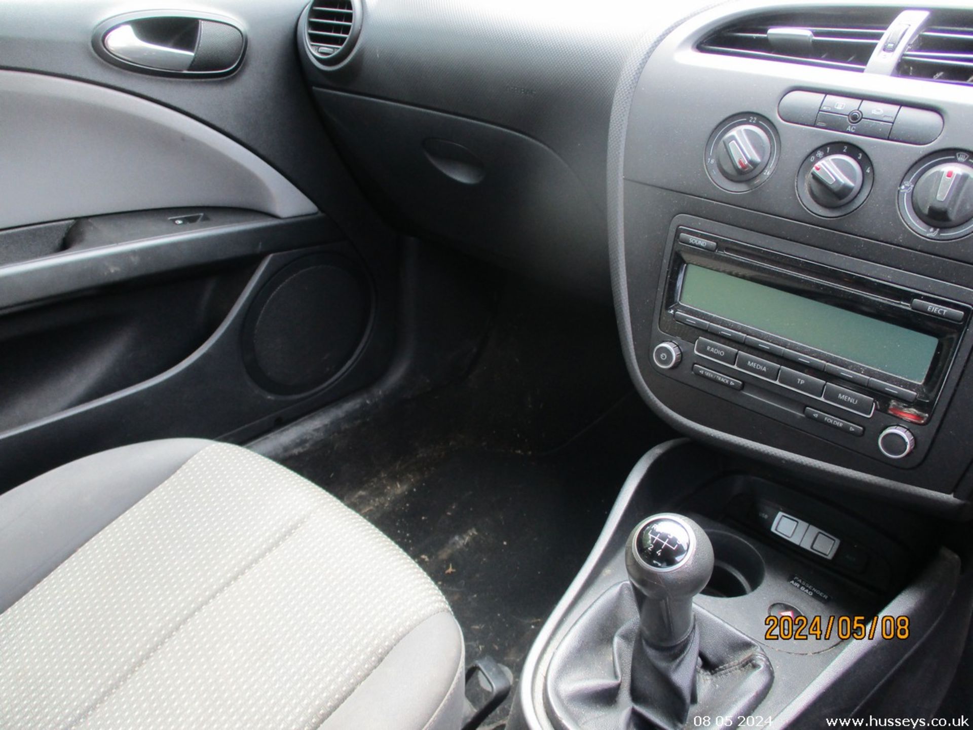 11/11 SEAT LEON S CR TDI - 1598cc 5dr Hatchback (Grey, 160k) - Image 17 of 48