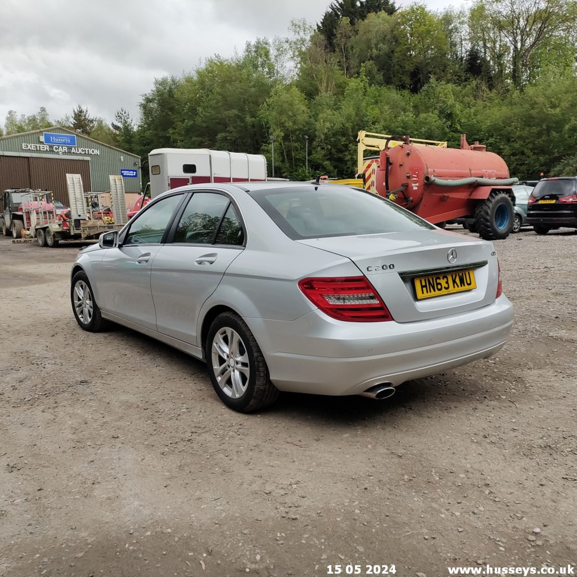 13/63 MERCEDES-BENZ C200 EXECUTIVE SE CDI BLU - 2143cc 4dr Saloon (Silver, 121k) - Image 19 of 64