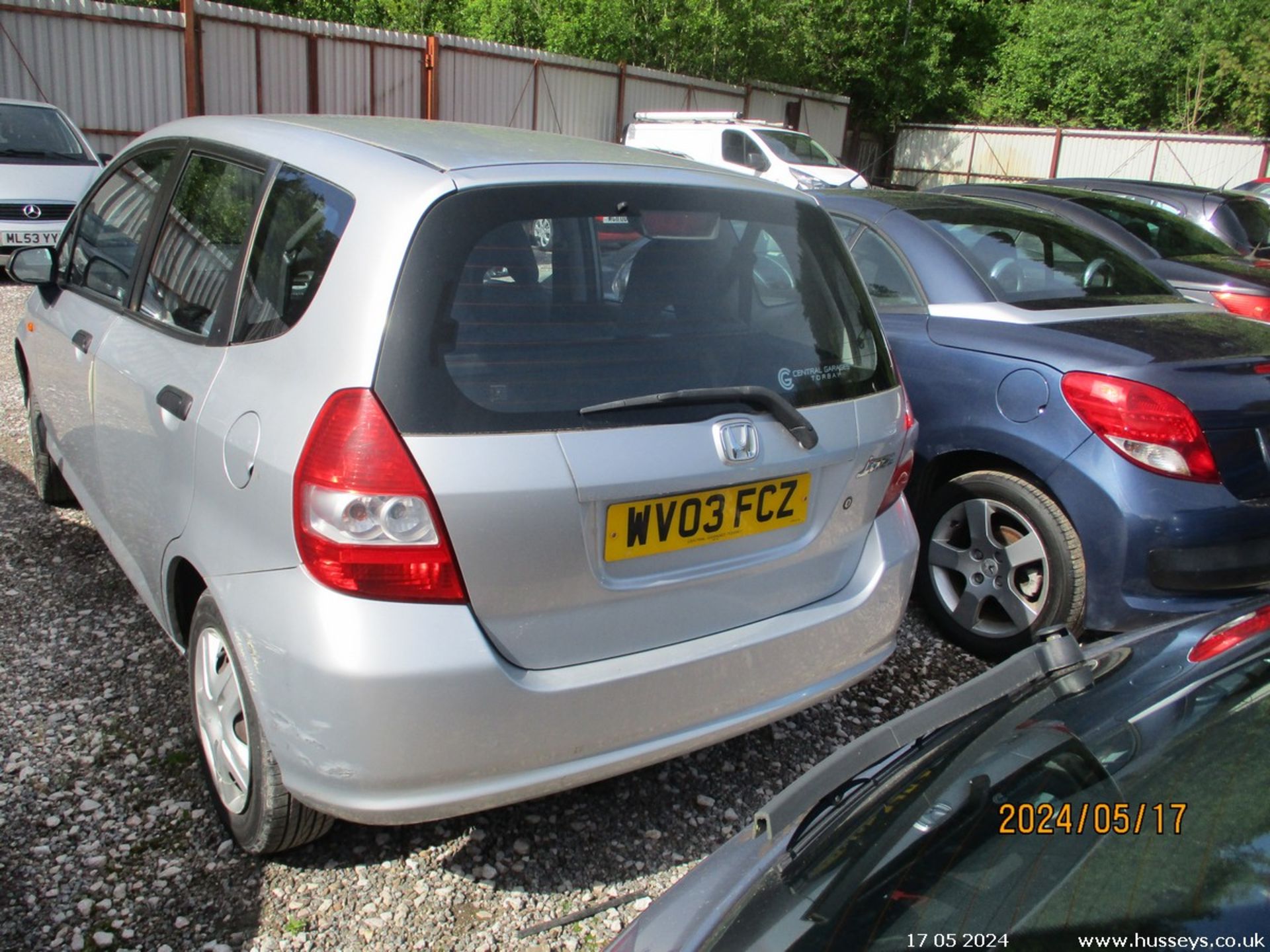 03/03 HONDA JAZZ S - 1339cc 5dr Hatchback (Silver) - Image 5 of 15