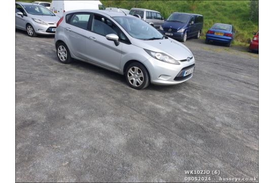 10/10 FORD FIESTA EDGE 60 - 1242cc 5dr Hatchback (Silver, 121k) - Image 5 of 55