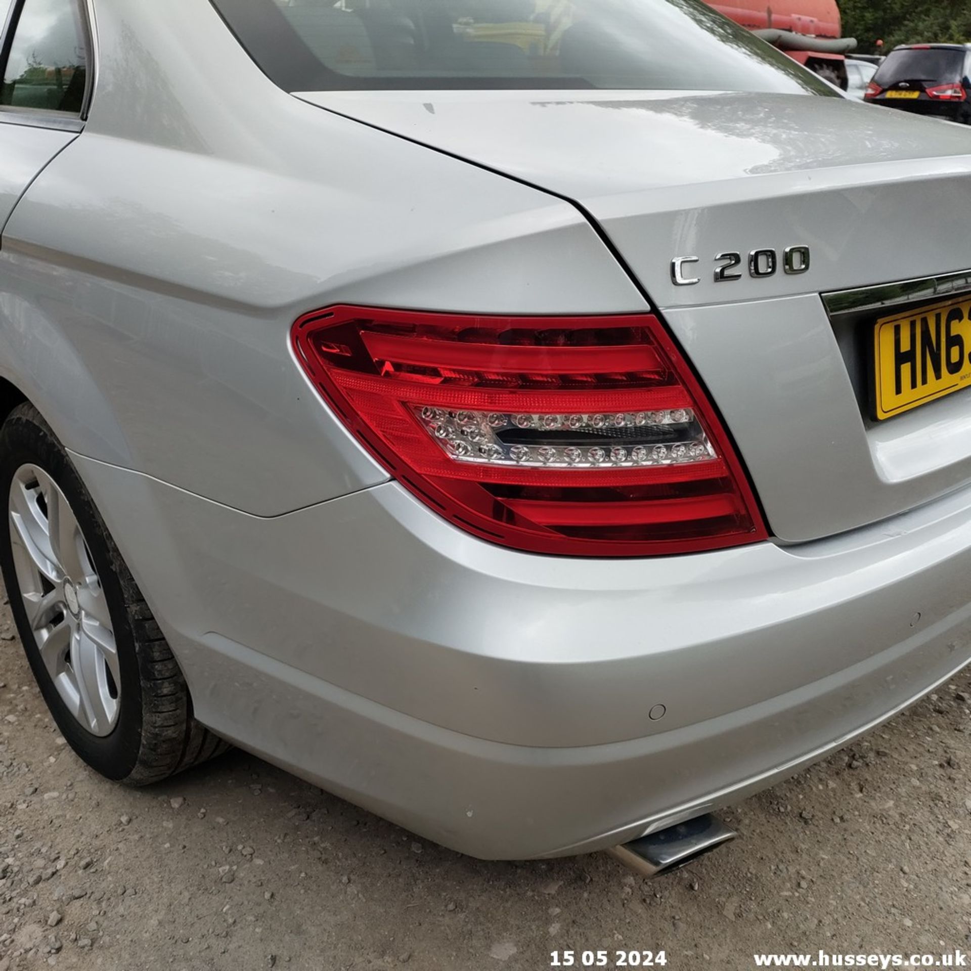 13/63 MERCEDES-BENZ C200 EXECUTIVE SE CDI BLU - 2143cc 4dr Saloon (Silver, 121k) - Image 28 of 64