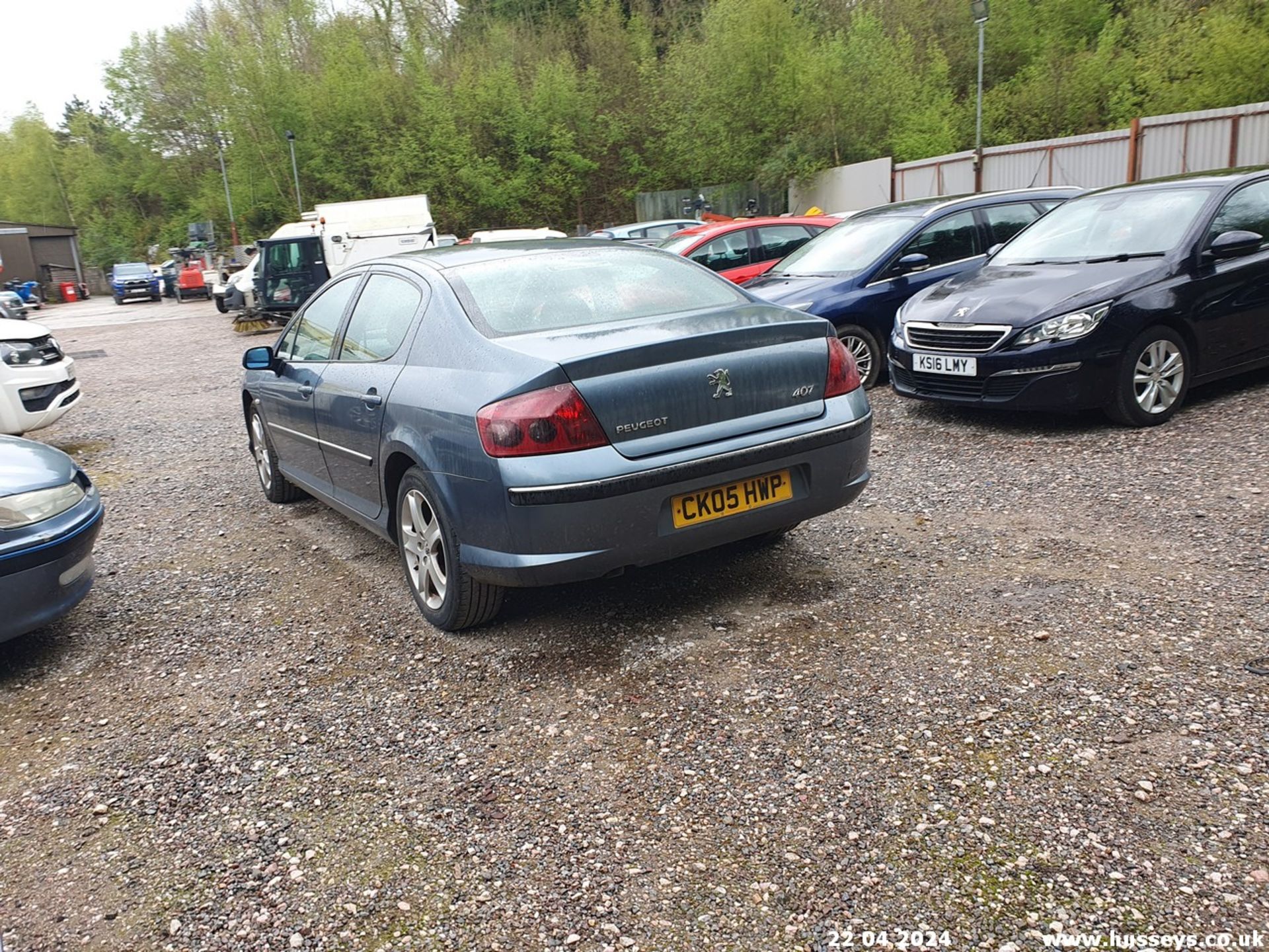 05/05 PEUGEOT 407 SE HDI - 1997cc 4dr Saloon (Grey) - Image 7 of 30