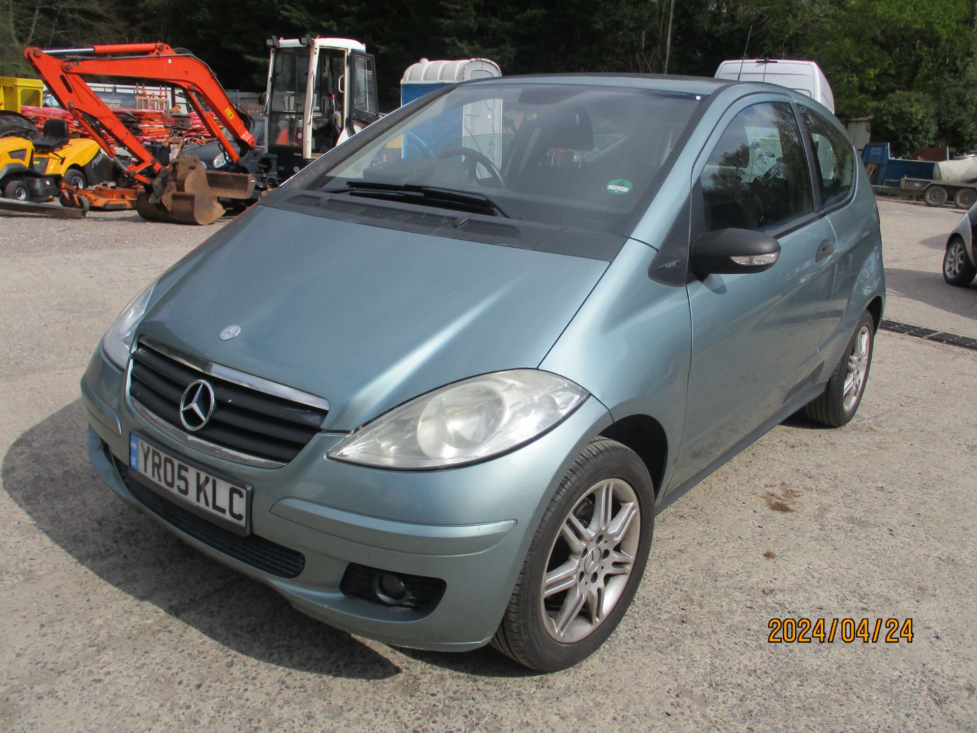 05/05 MERCEDES A150 CLASSIC SE - 1498cc 3dr Hatchback (Blue, 111k) - Image 4 of 21