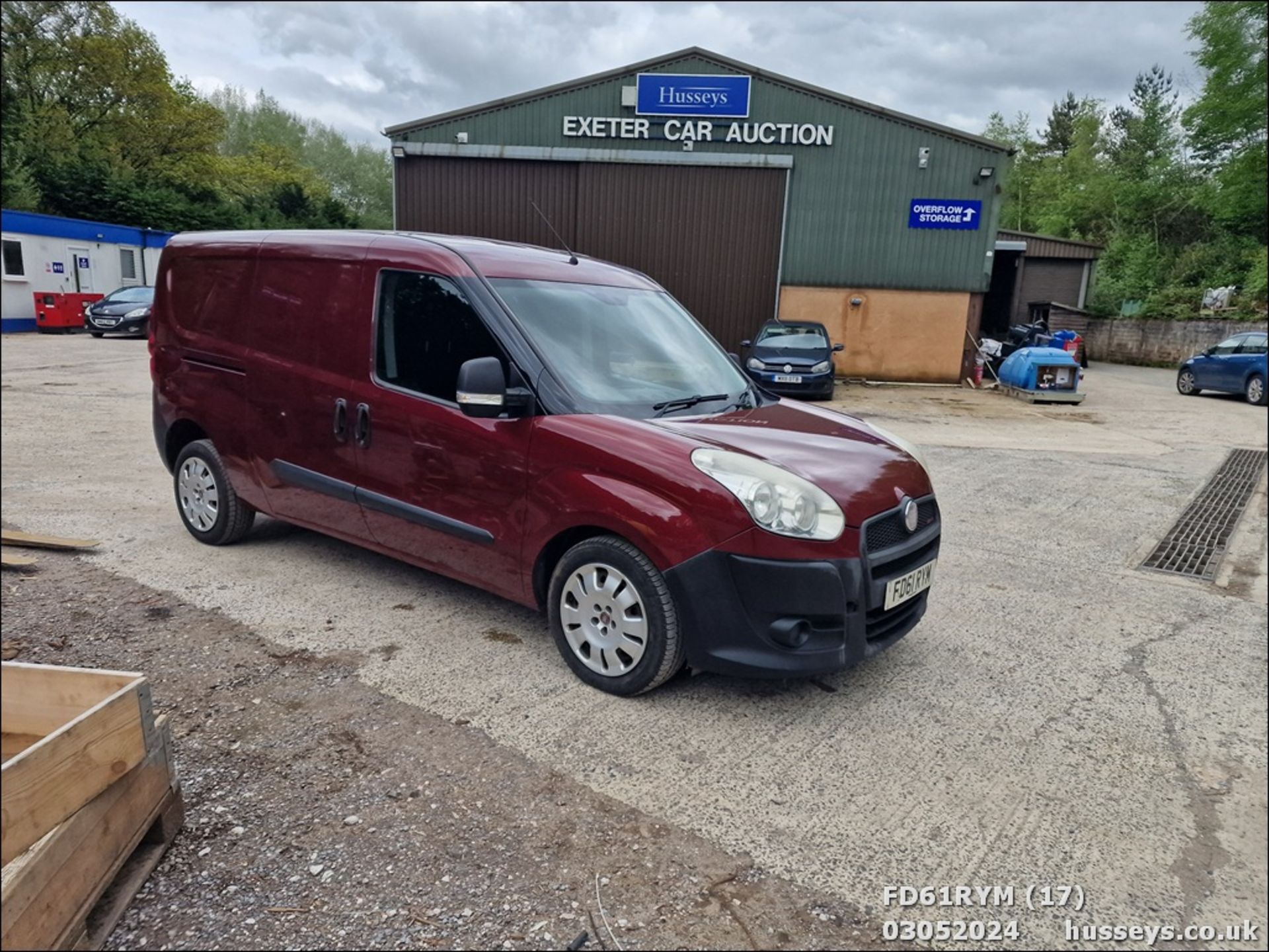 12/61 FIAT DOBLO 16V MULTIJET - 1956cc 6dr Van (Red, 187k) - Image 18 of 48